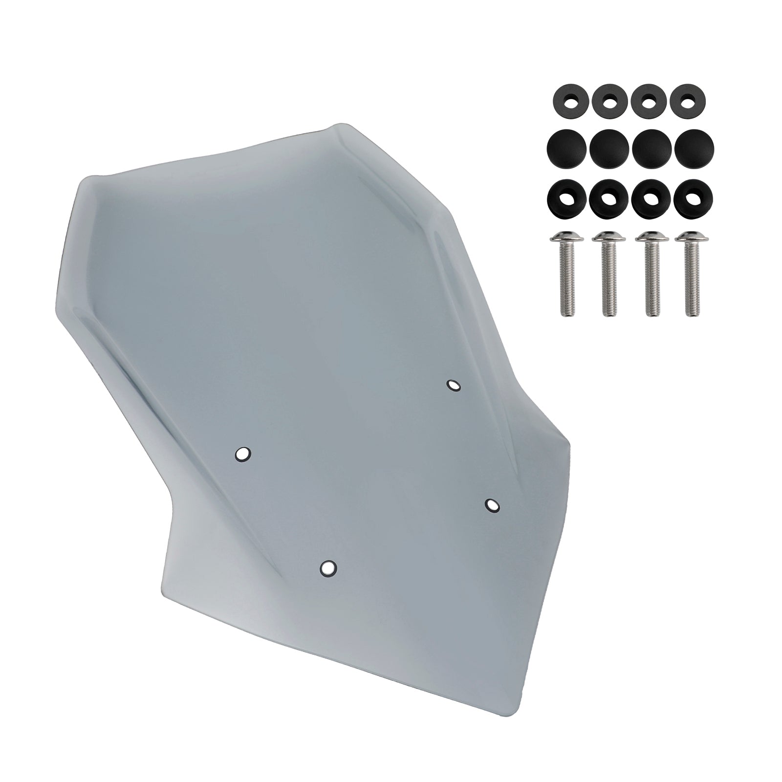 Černé sklo čelného skla pre Yamaha Tracer 900/GT 2018-2020 Tracer 9/GT 2021-23