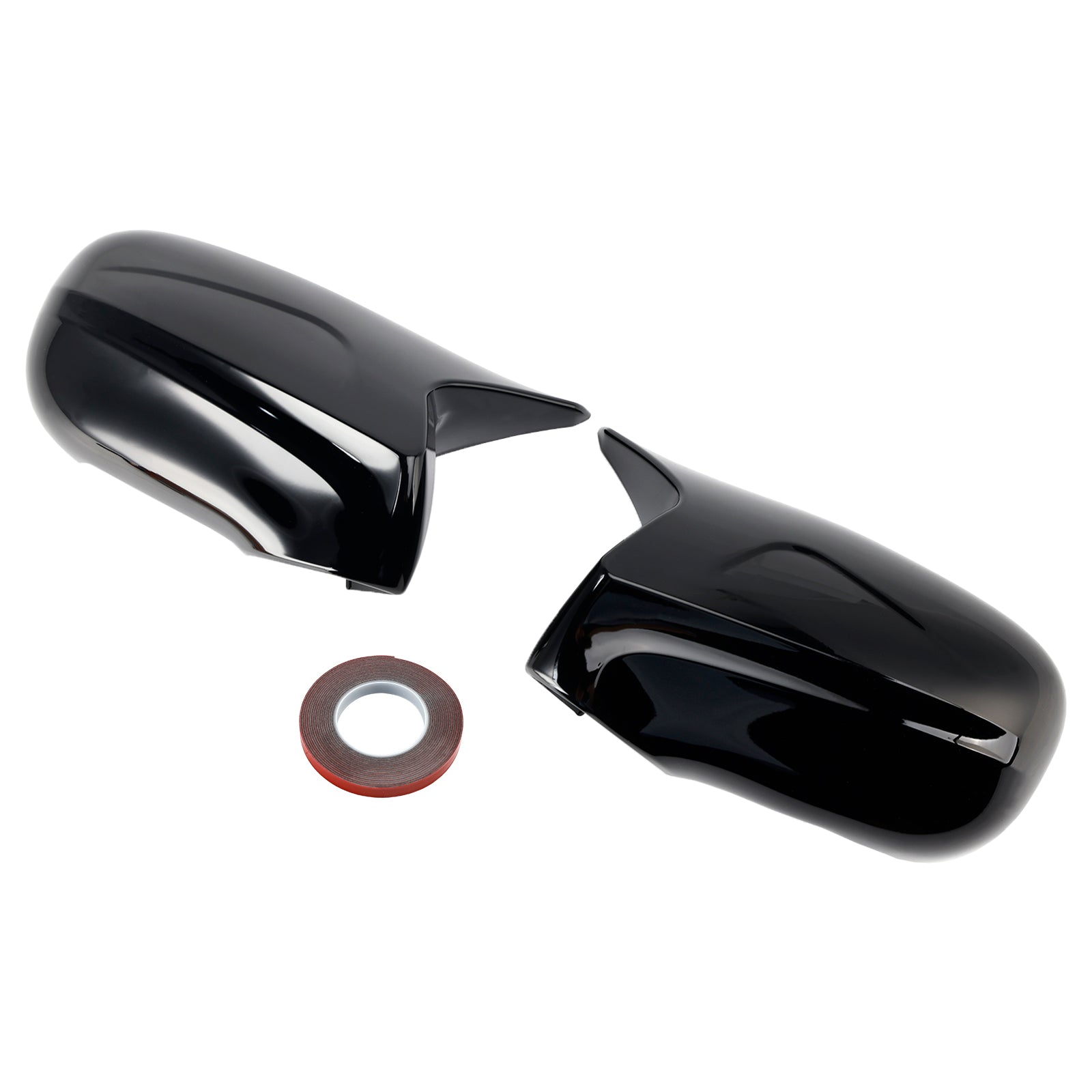 Side Mirror Covers Rearview Housing Black for Lexus IS250 IS350 2006-2012