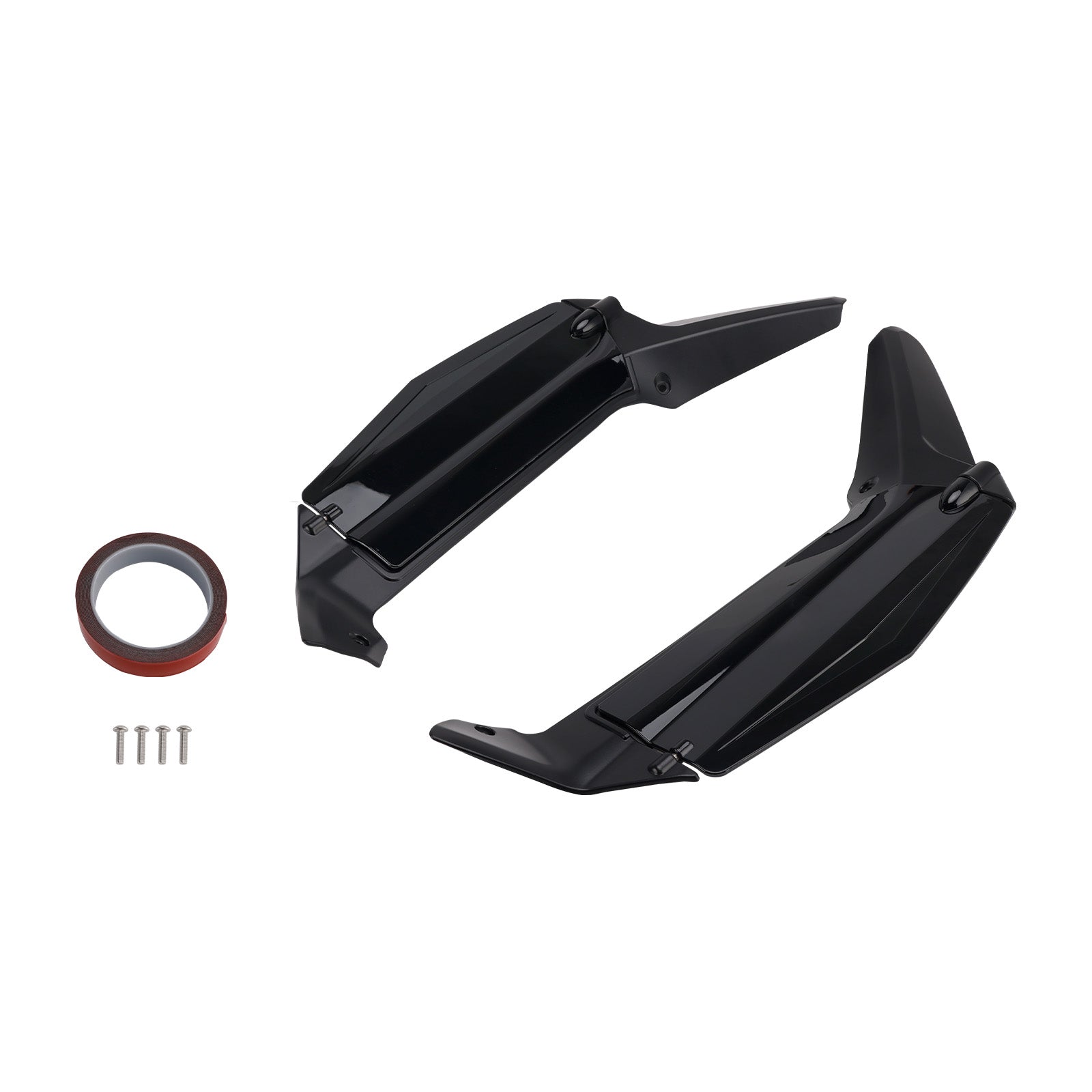 Deflectores de aire carenado lateral ala parabrisas pierna para Honda Goldwing GL1800 18-24