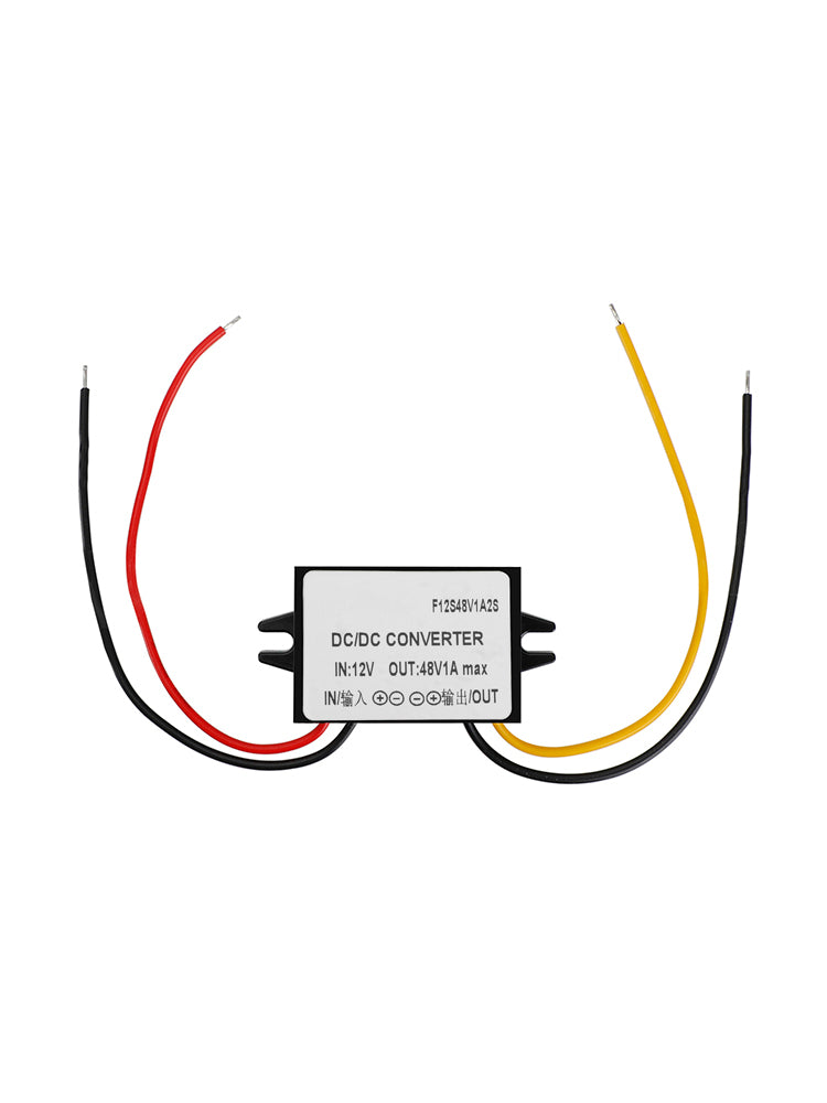 DC-DC 12V-48V 1A 48W Steg upp bilströmförsörjningskonverterare Regulator Vattentät