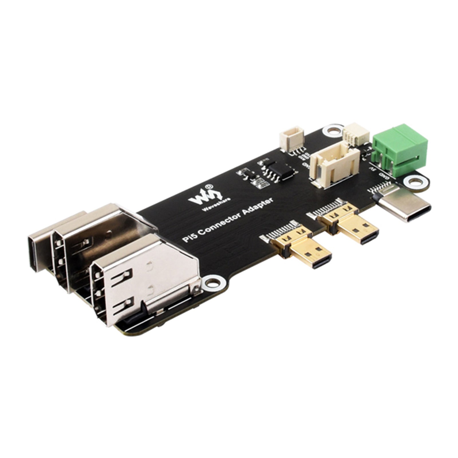 Raspberry PI Multi-Function Expansion Board HDMI Dual 4K Output med PI5/PI4B