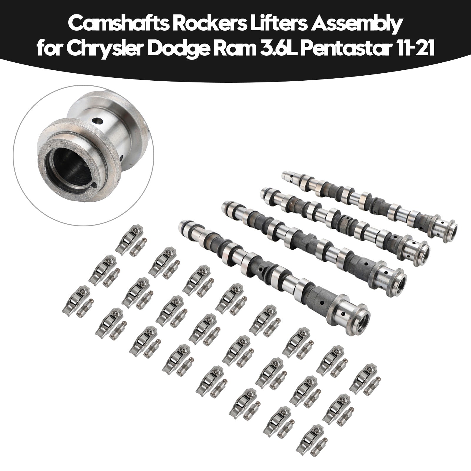 2011-2015 Jeep Grand Cherokee motor 3.6L Árboles de levas Conjunto de elevadores de balancines 05184377AF