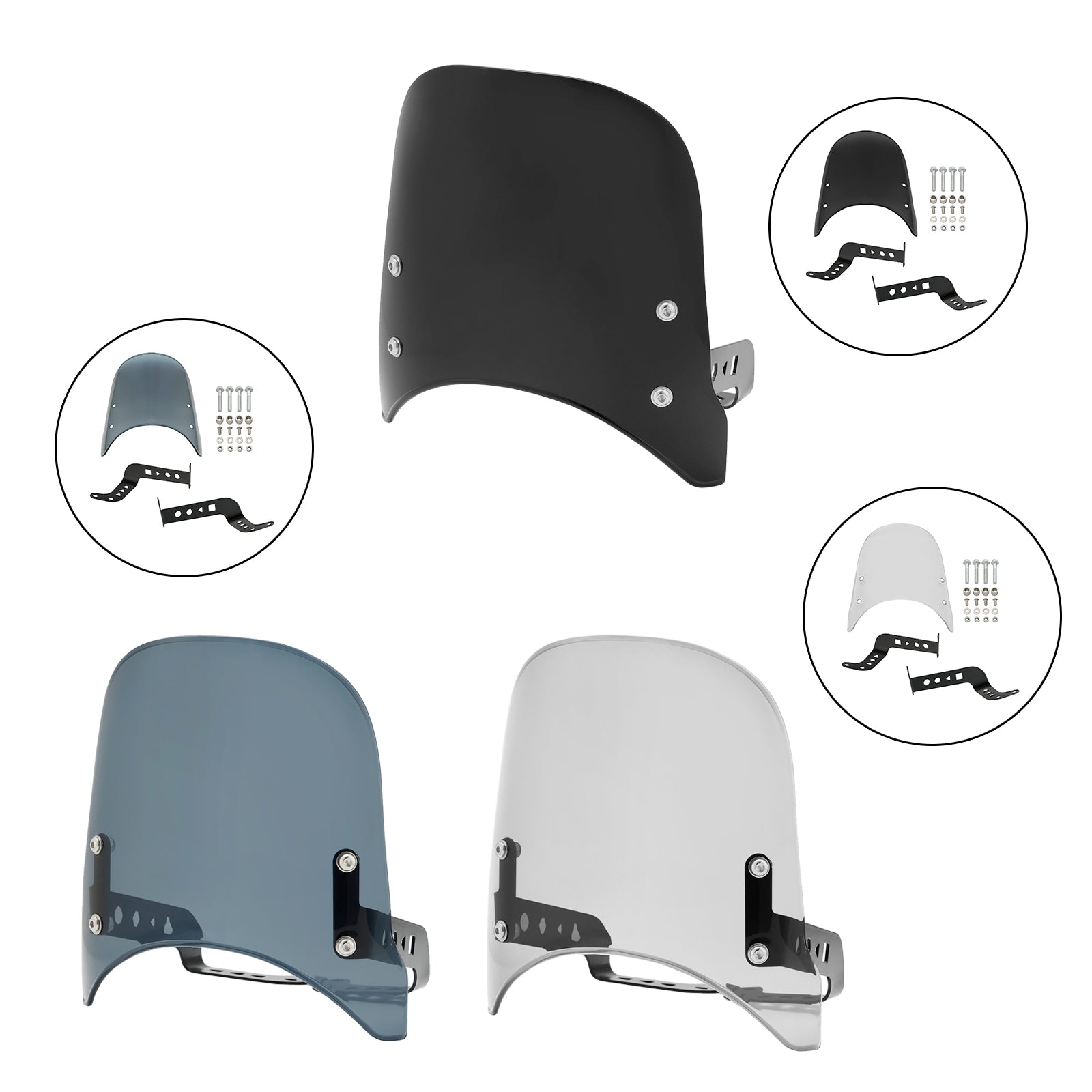 2019-2024 Honda CB400X/CB500X ABS Motorcykel vindrutan vindruta