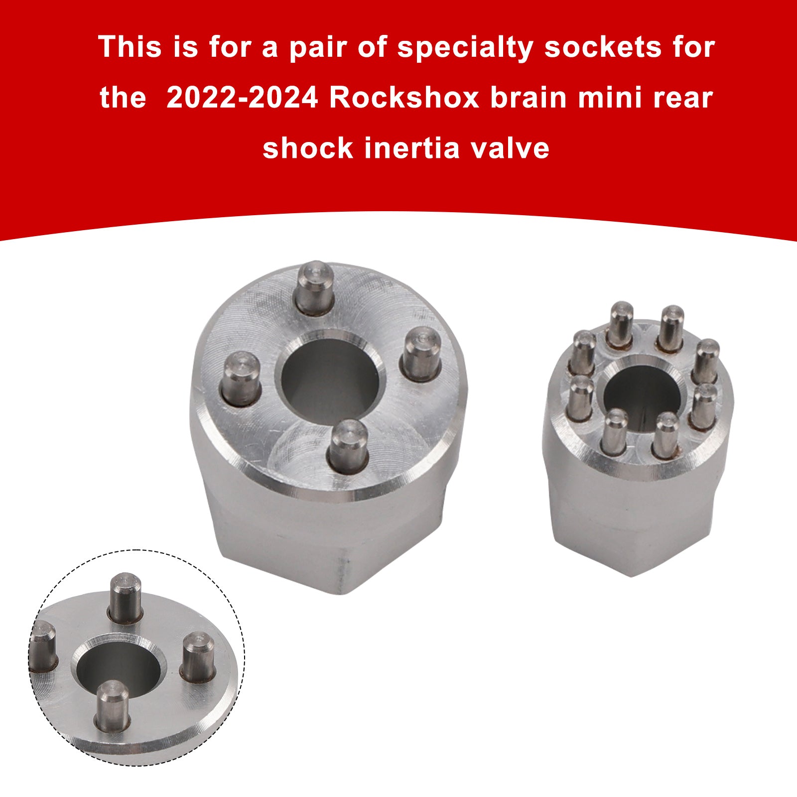 RockShox Brain Inertia Valve Tool 2022-2024?CSocket Set för Specialized MINI Shock