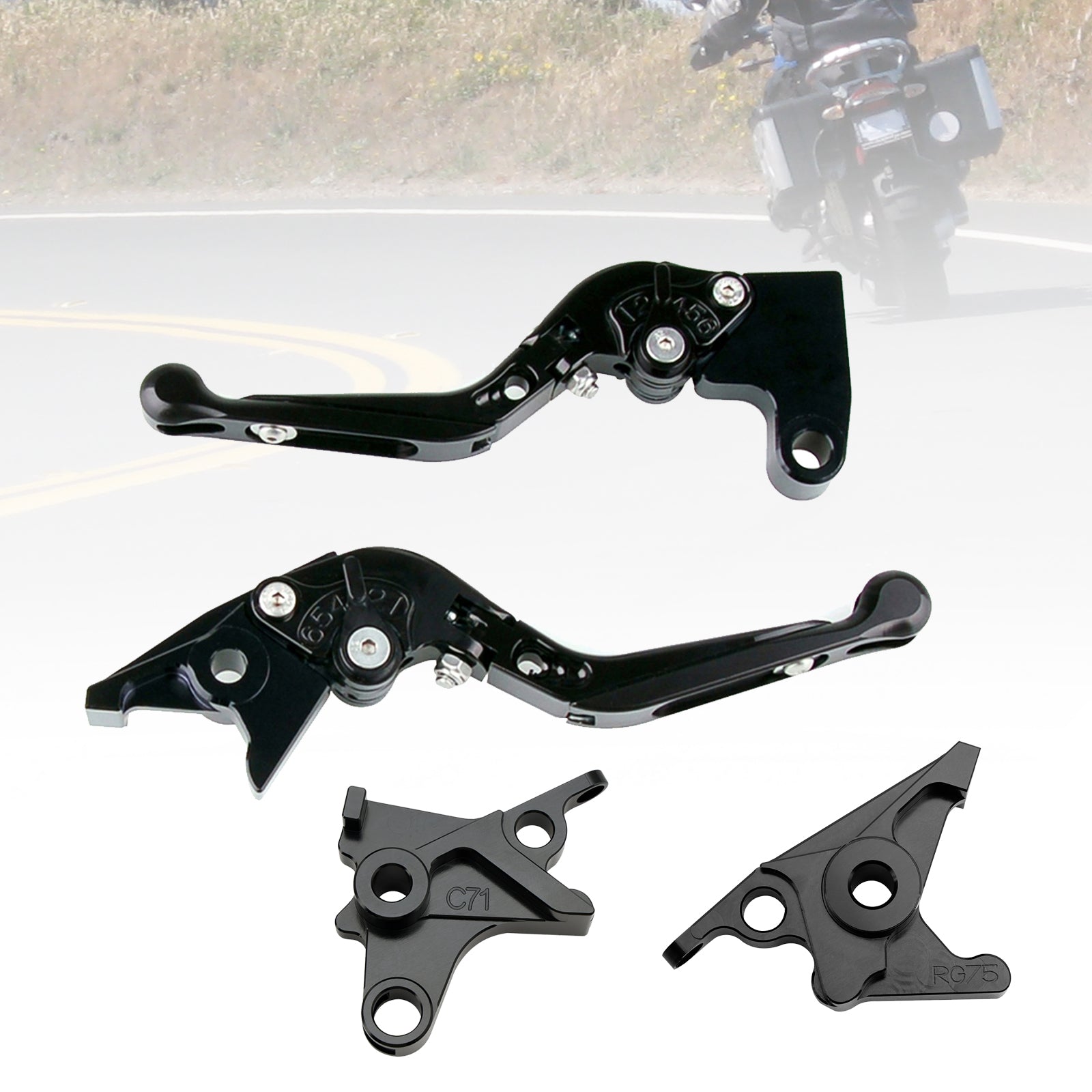 Alavajão de freio de embreagem ajustável para BMW R Nine T /Pure /Racer 2017-2023