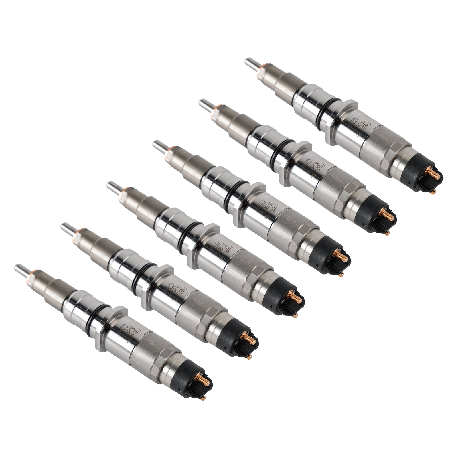 6Pcs Fuel Injector For Komatsu PC200-8 Cummins Engine QSB6.7 0445120231 5263262