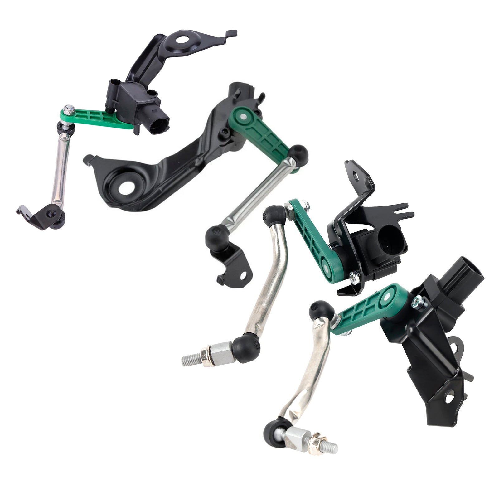 2007-2015 Audi A4 4x Fjädringshöjdssensor Fram & Bakre vänster höger 8K0941285N