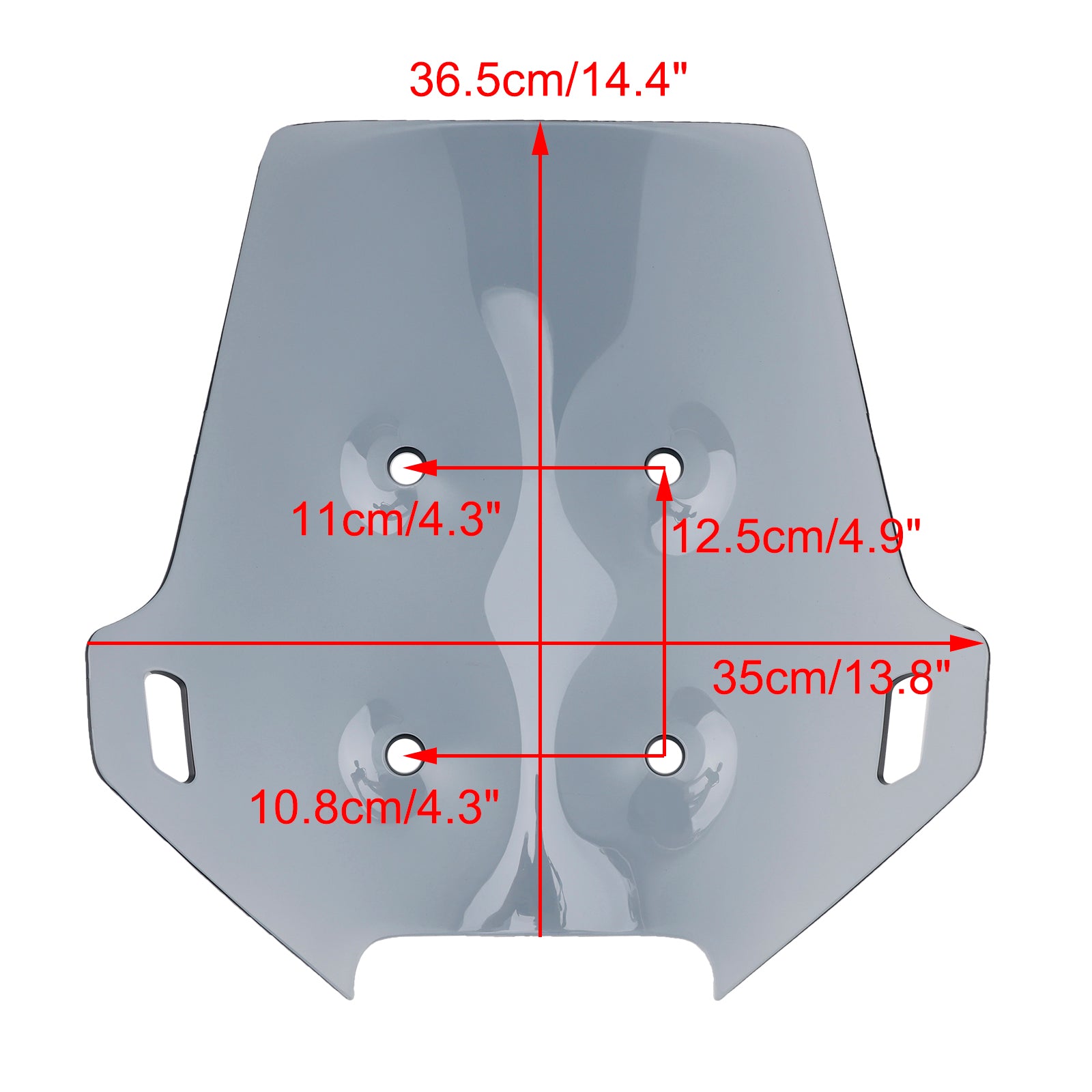 Frontrute frontrute passer for CF Moto 450MT 2024