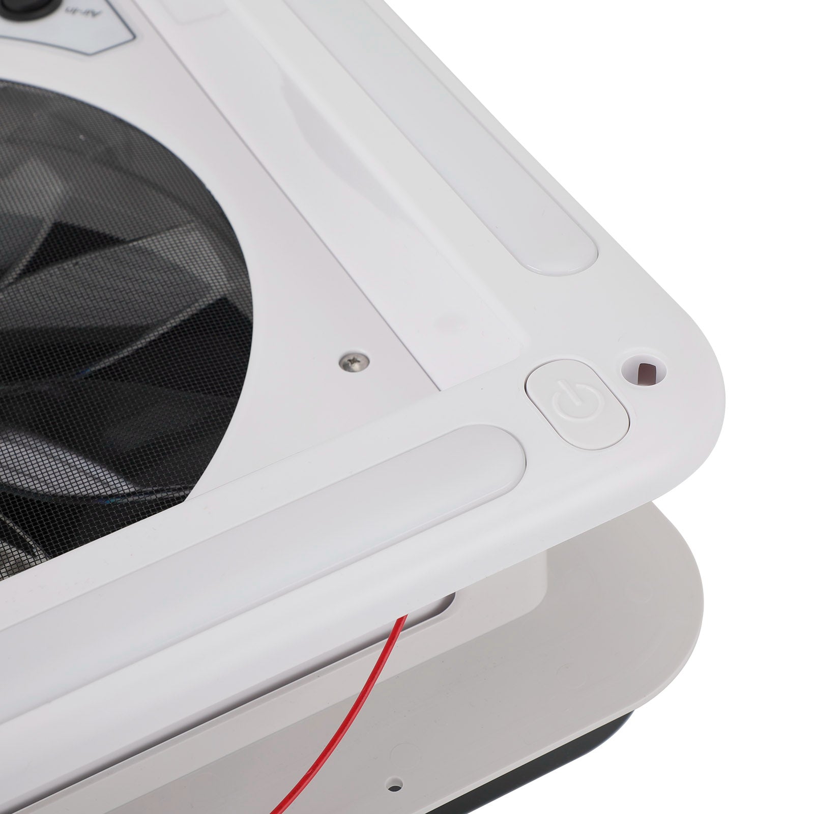 Med LED-ljus 14" Manuell takventil för husbil, husbil, husbil, 12V takfönster