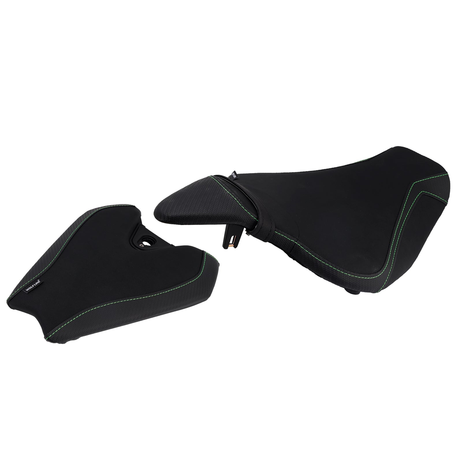 Driver&Passenger Seat Kit Rear Cushion Black For Kawasaki Z1000 2014-2025 2024