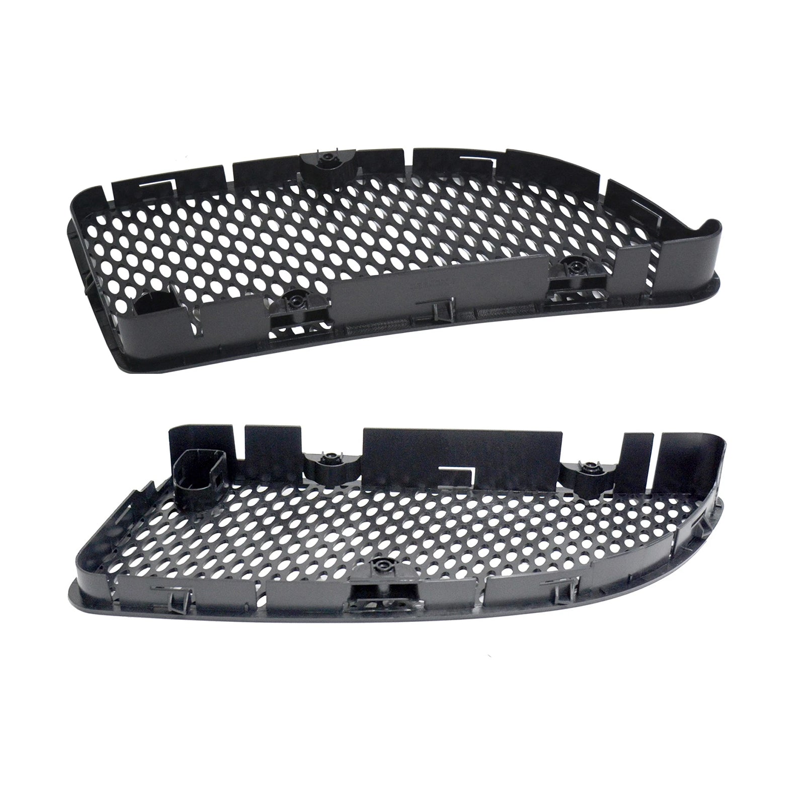 2x Front Hood Vent Grille Cover For Mercedes R171 SLK280 SLK300 SLK350 2005-2011
