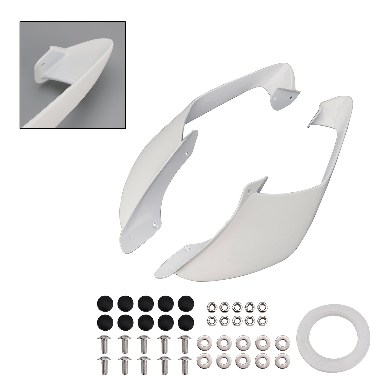 2021-2024 Yamaha YZF R1 R1M ailes latérales avant ailes becquet carénage