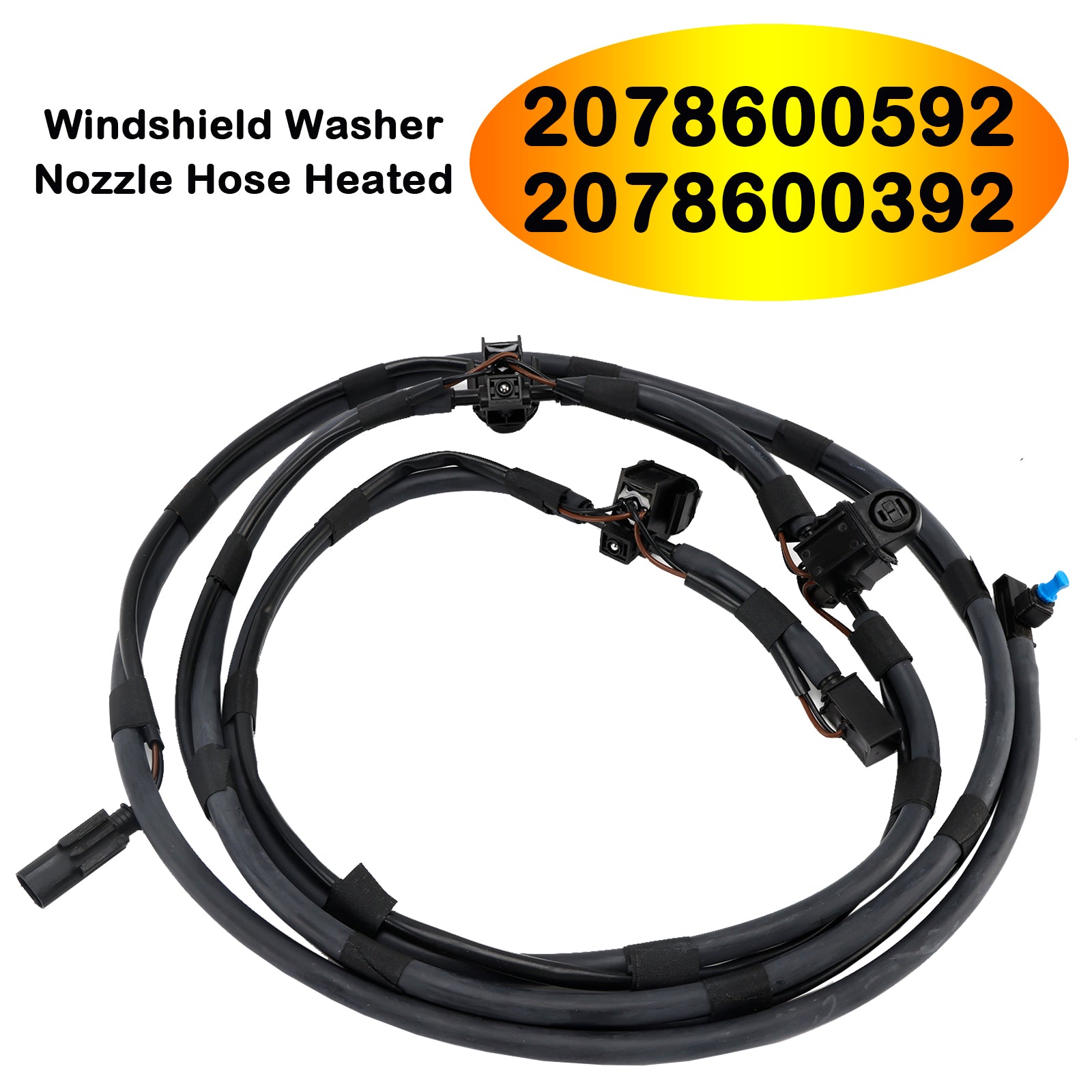 Mercedes-Benz E-Class Windshield Washer Nozzle Hose Heated 2078600592