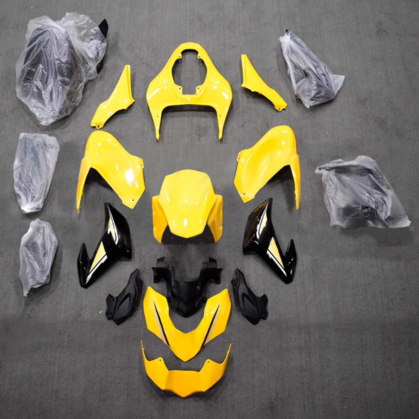 Injection Fairing Kit Bodywork Plastic ABS fit For Kawasaki Z900 2017-2019