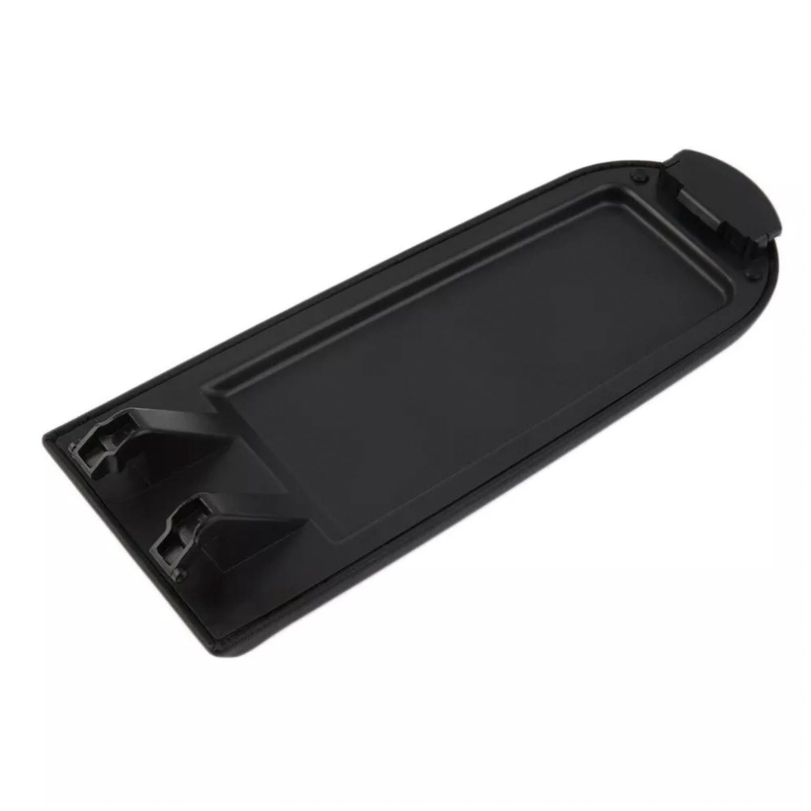 Svart läderarmstöd mittkonsollock för VW MK4 Jetta Bora Golf 18D867173