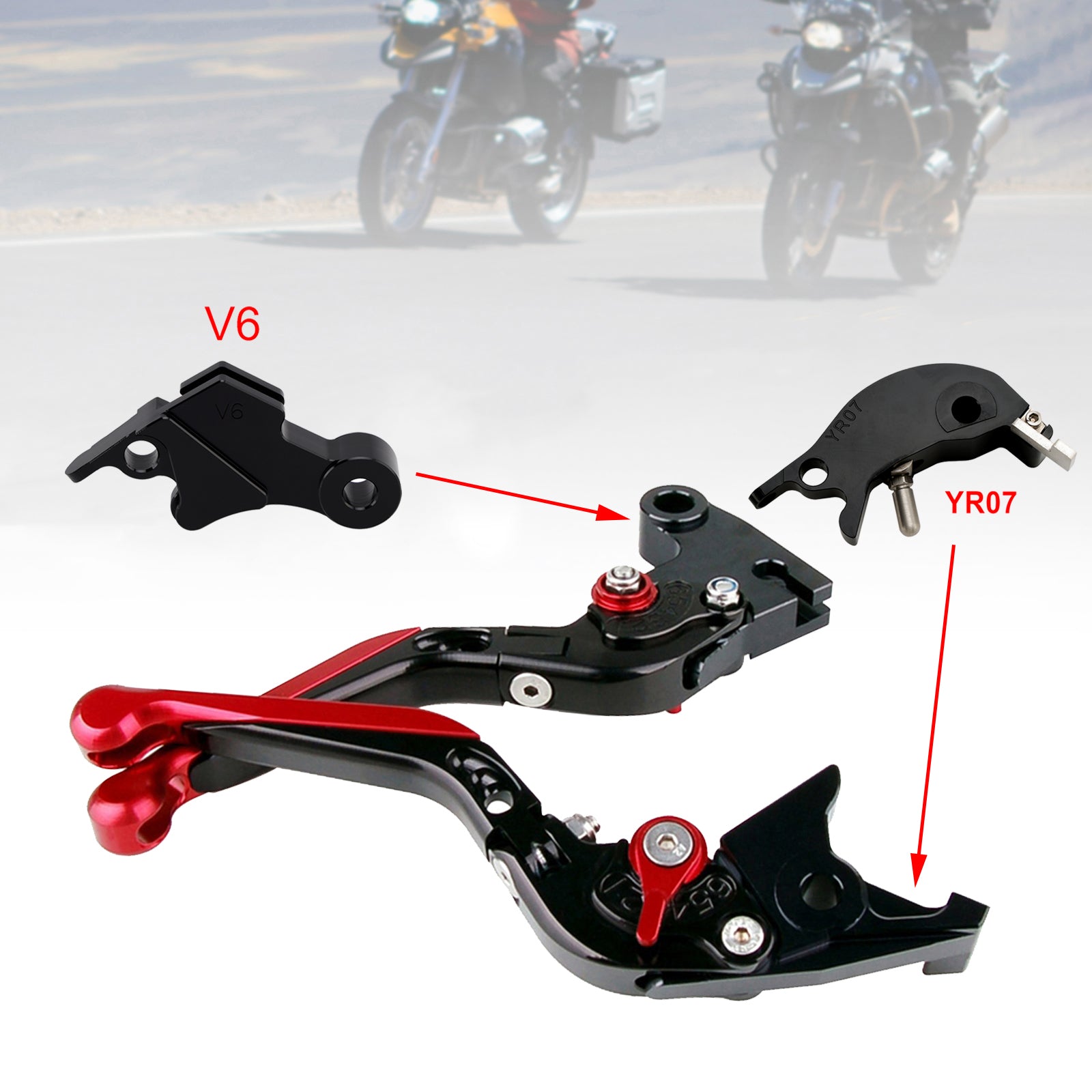 Adjustable Clutch Brake Lever fit for YAMAHA XSR900 XSR900GP MT-09 MT-09SP 24-25