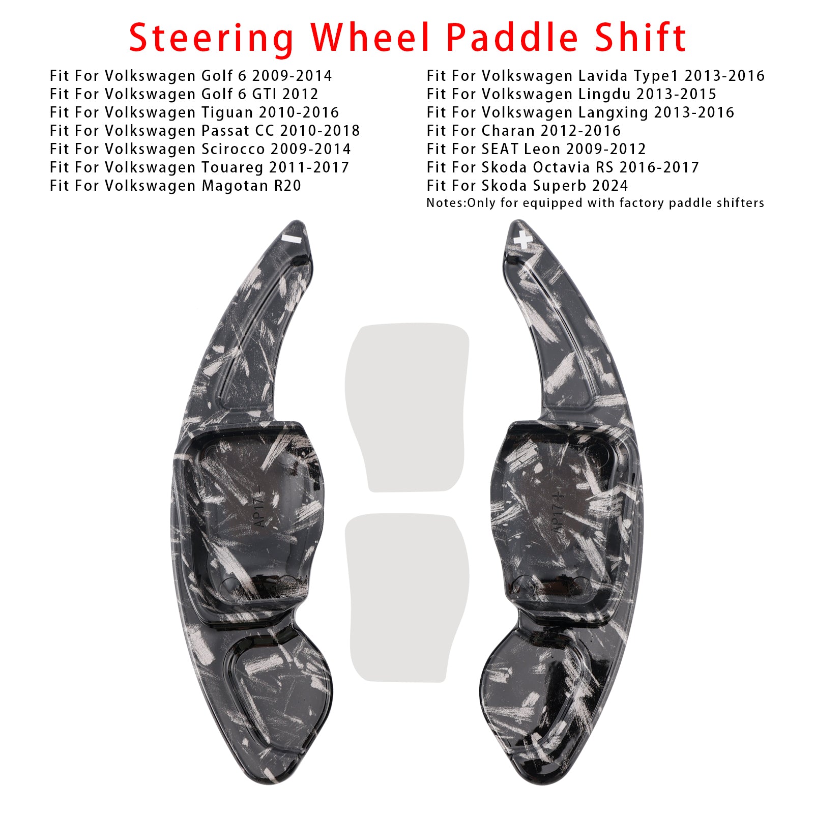 Ratthjulets skifterforlengelse for Seat VW Scirocco