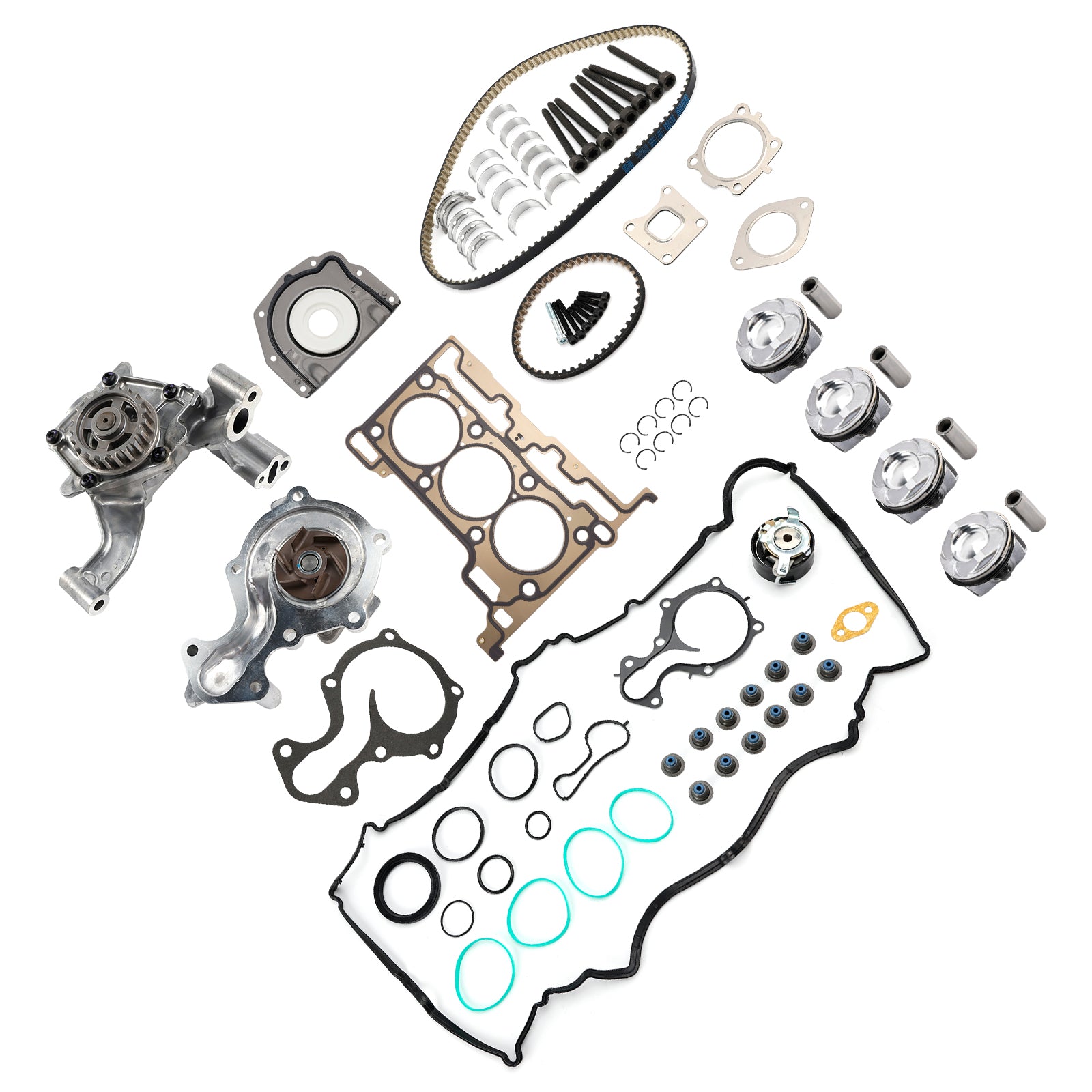 Ford Focus Fiesta EcoSport 1.0 Ecoboost Kit completo de reconstrucción de motor