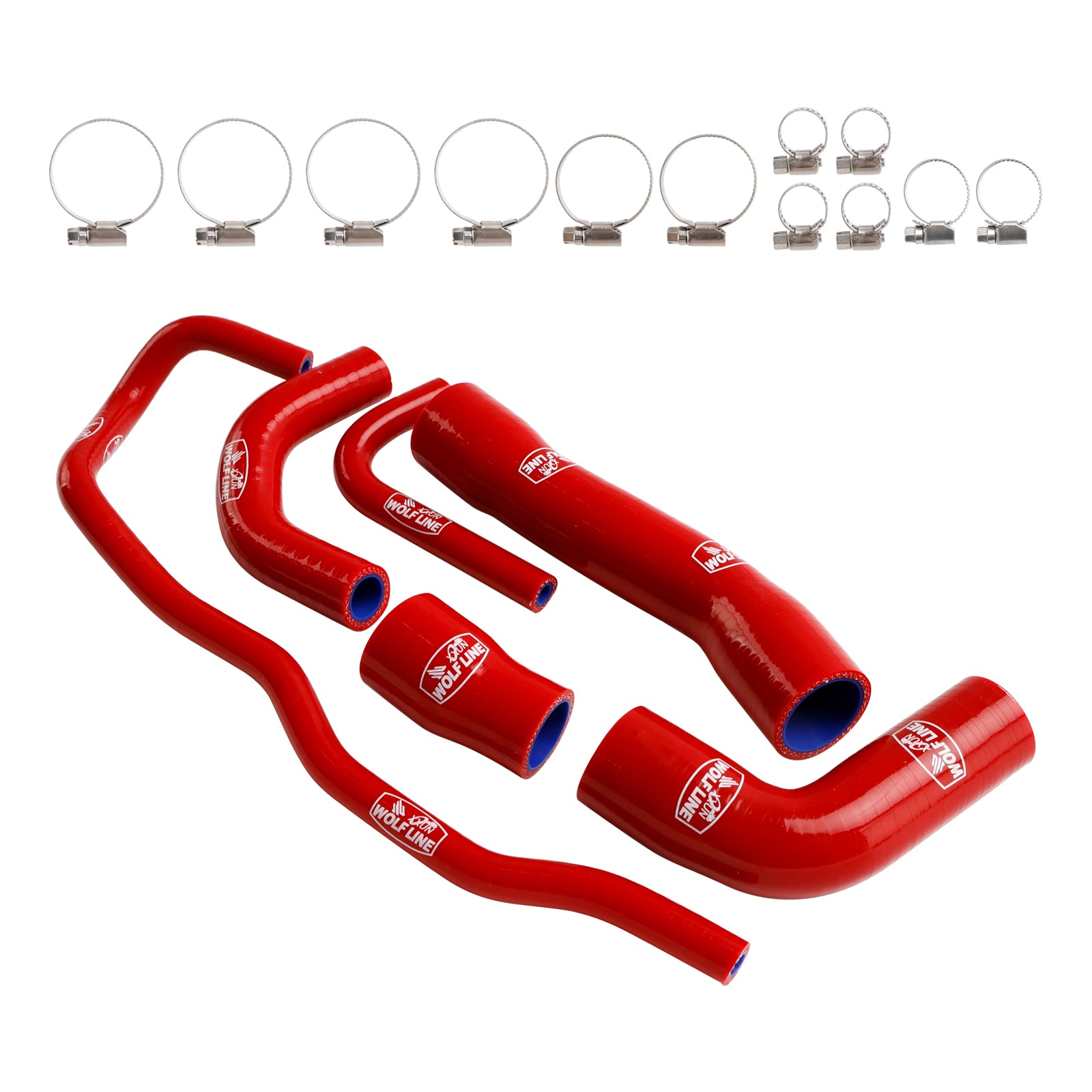 2021-2024 BMW S1000XR Silikon Radiator kjølevæskesett Kit