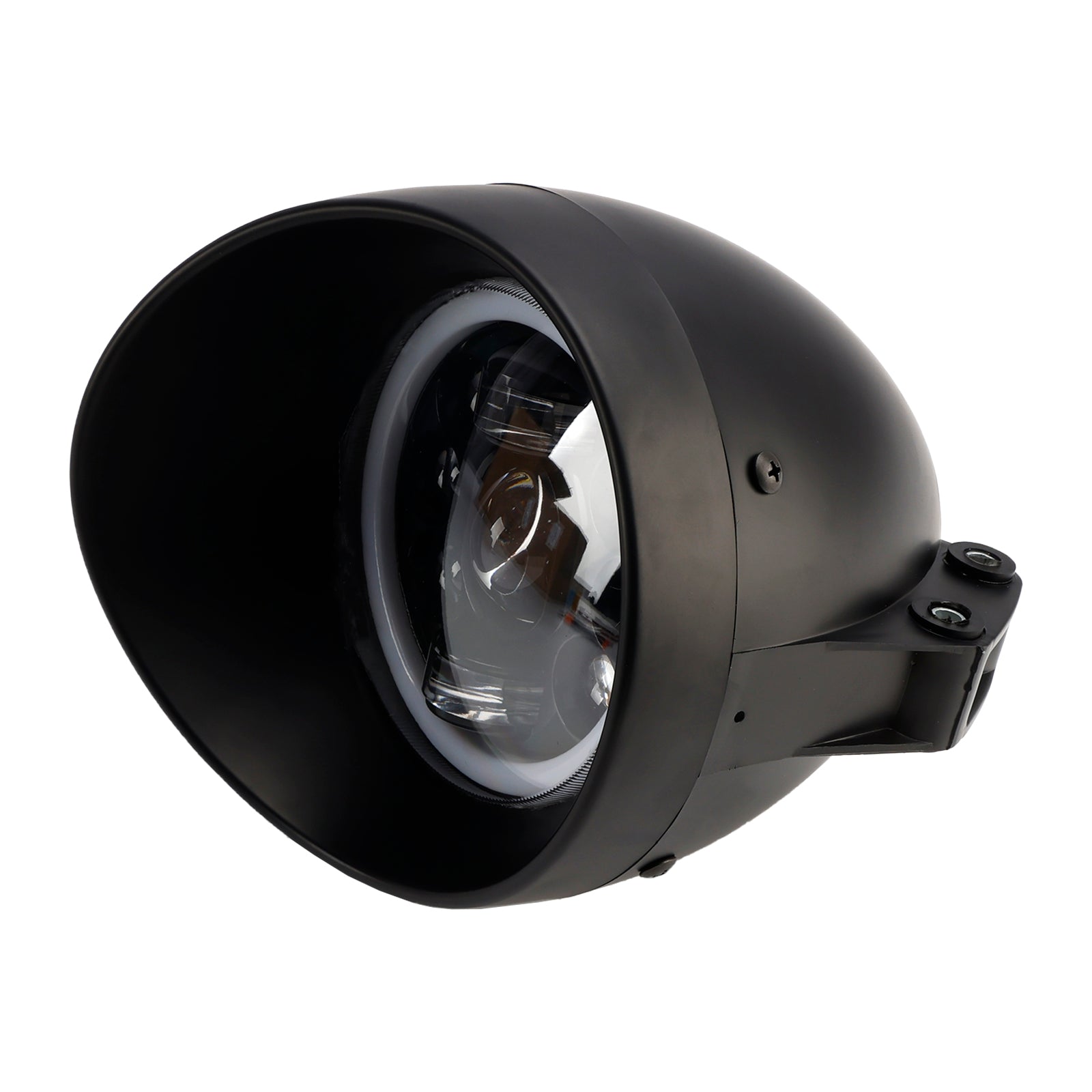 5.75" Phare antibrouillard pour moto, 9 ampoules, pour scooter, chromé