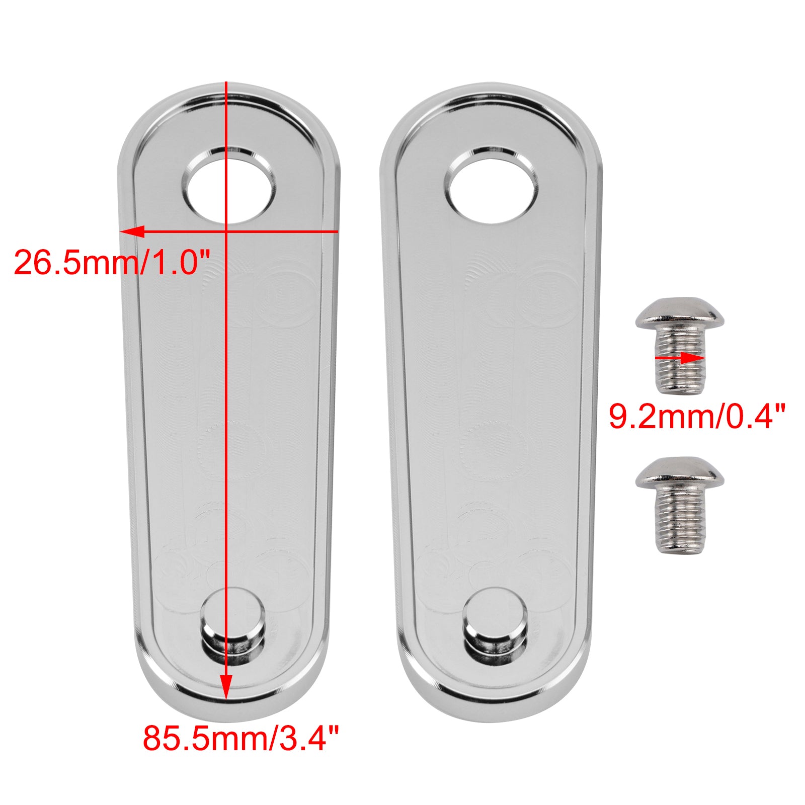 1993-2023 Electra Glide Road Glide Bakre Golvbräda Fotpinnar Ramplattor