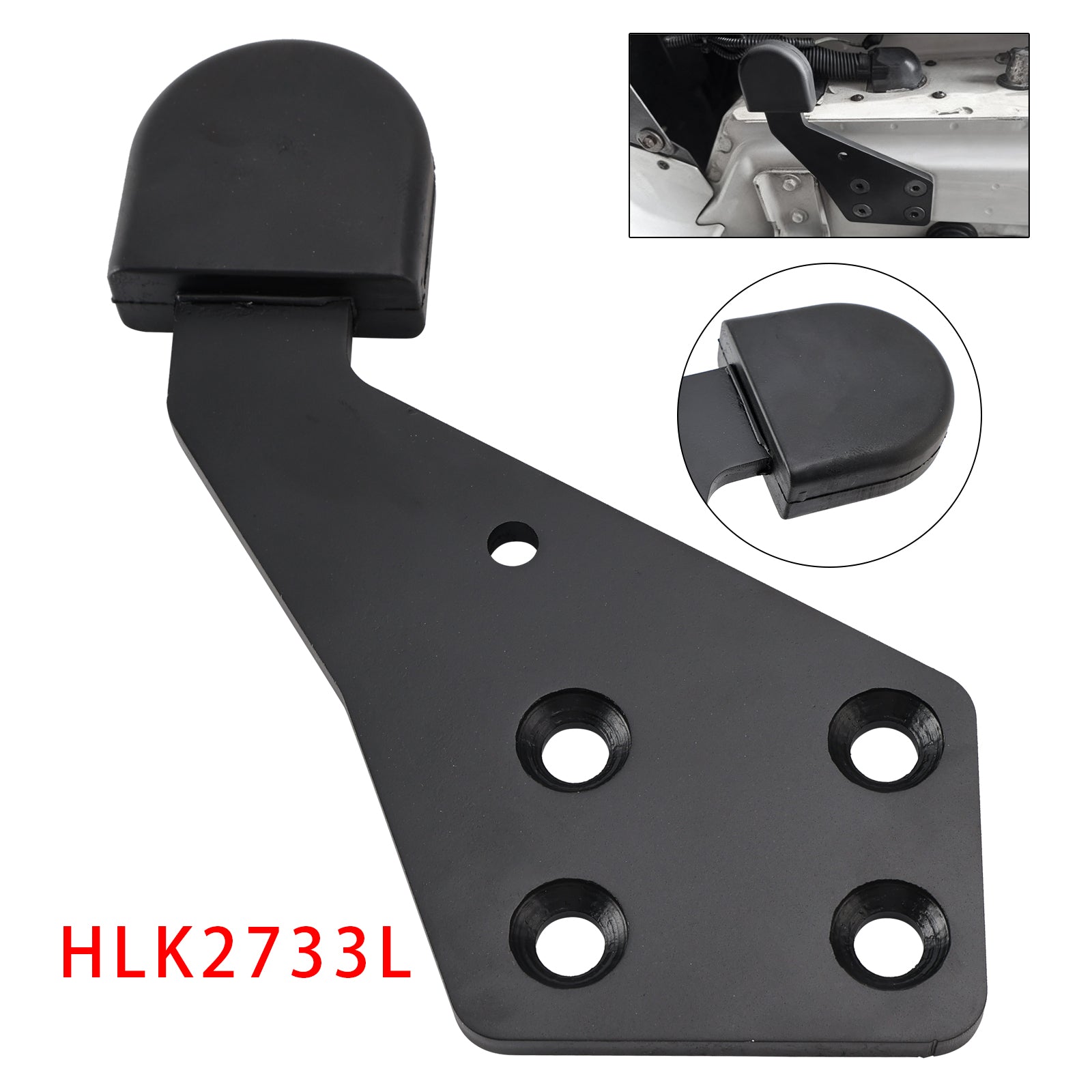 Hood Guide Poly Left Driver Side IHC HLK2733L For Select International Trucks