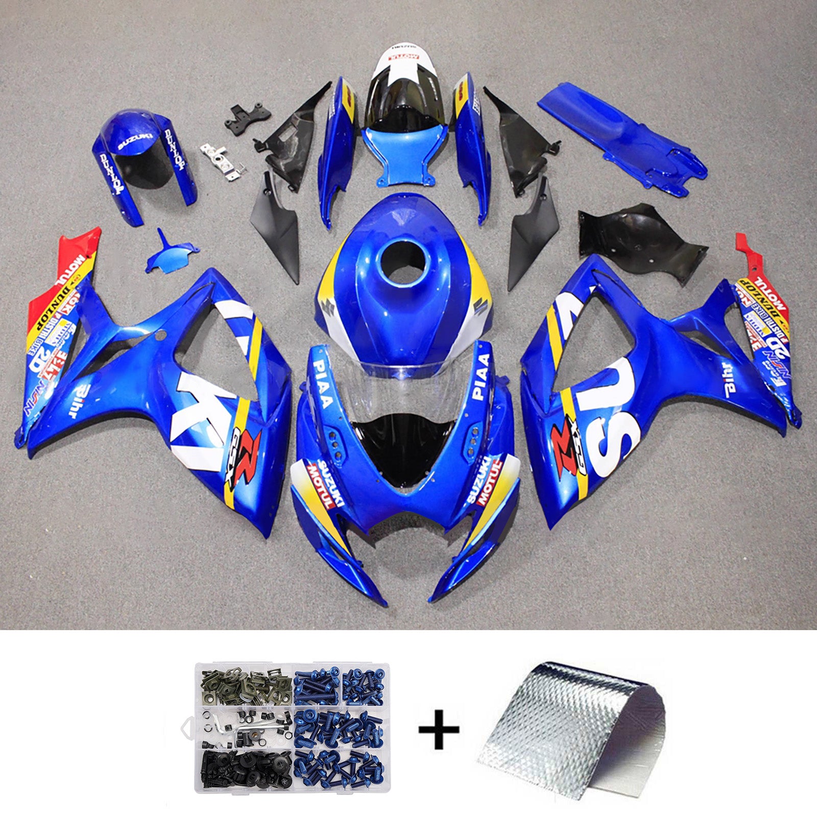 Injection Fairing Kit Bodywork Plastic ABS For Suzuki GSXR 600/750 2006-2007 K6