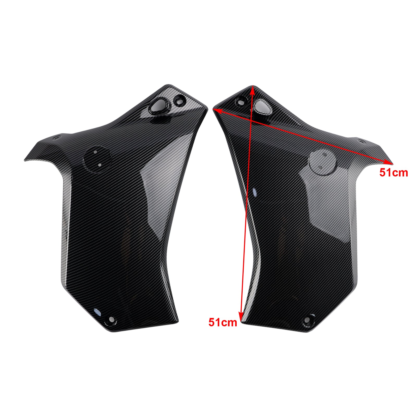 2019-2024 YAMAHA TENERE 700 SIDA RAMPANE PANEL SKOTSER Täckning