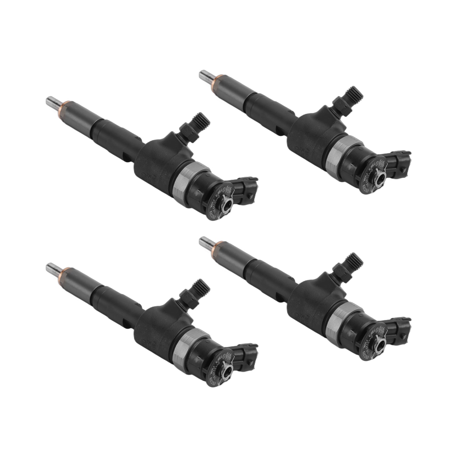 02.2011-03.2016 For Fiat Scudo Kasten 1.6 D Multijet - 66 kW 90 PS 1560 cc 4PCS Fuel Injector 1696927