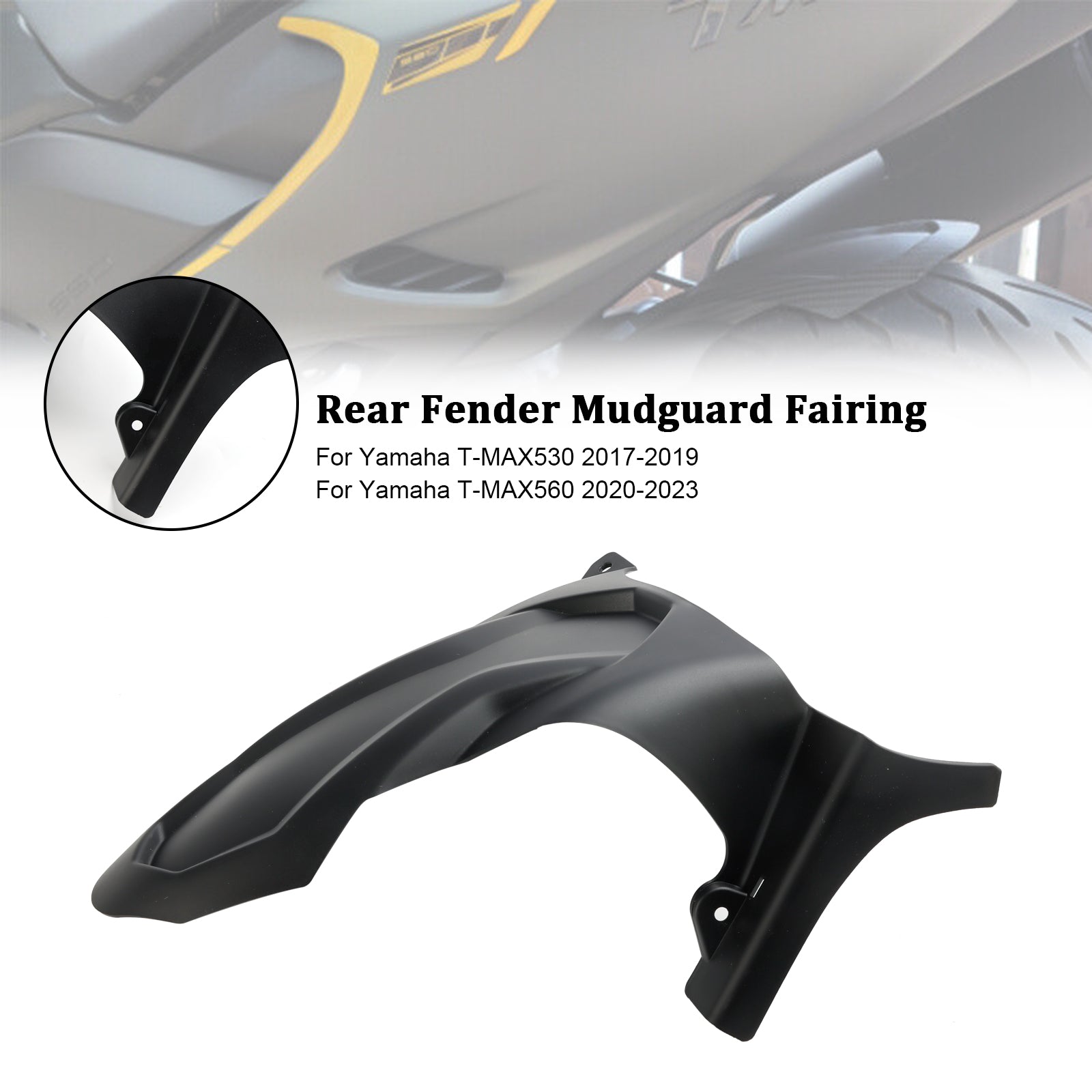 2017-2019 Yamaha T-MAX530 spatbord achterspatbord