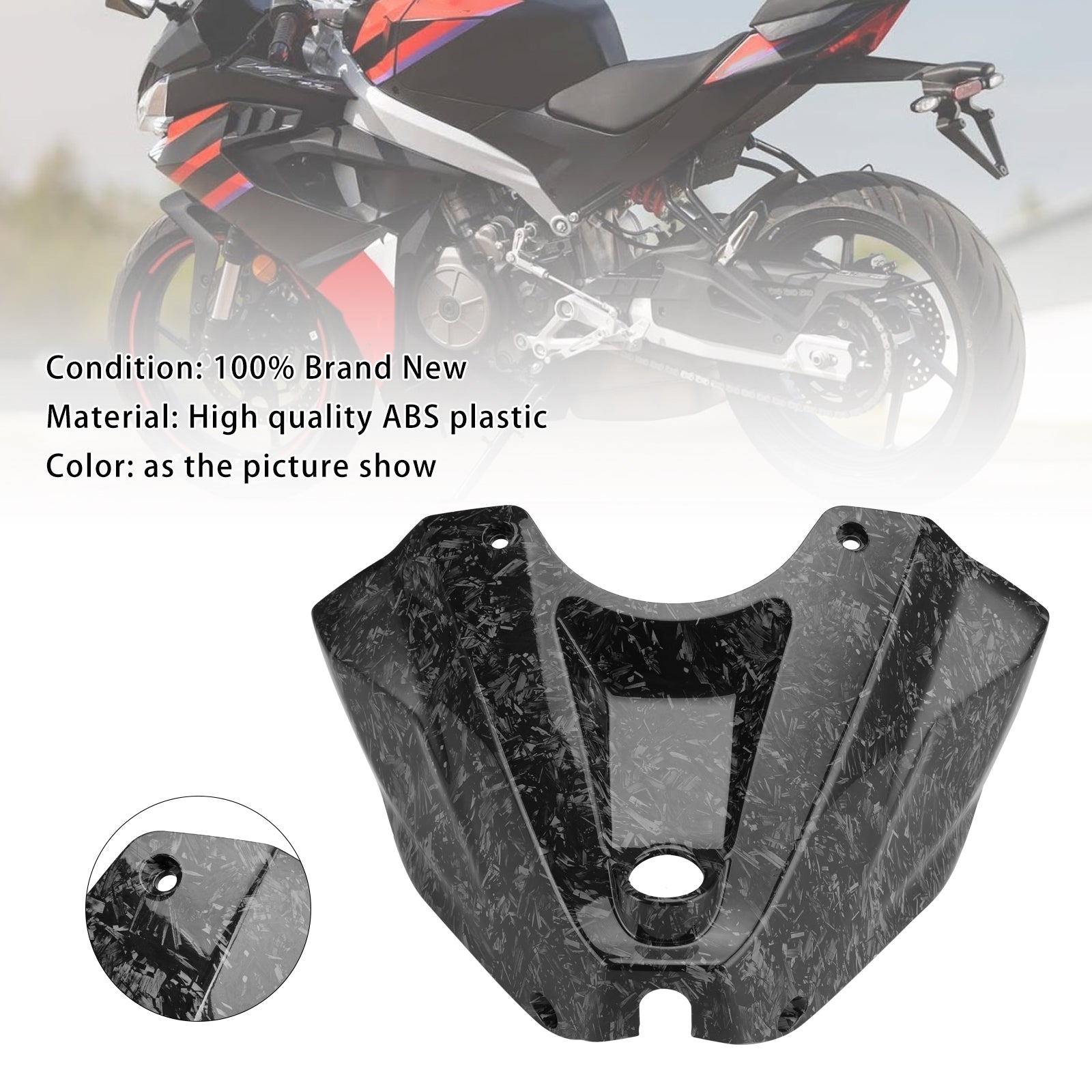 Orezanie krytu predného plynového krytu kapotáž pre Aprilia RS457 RS 457 2024-2025