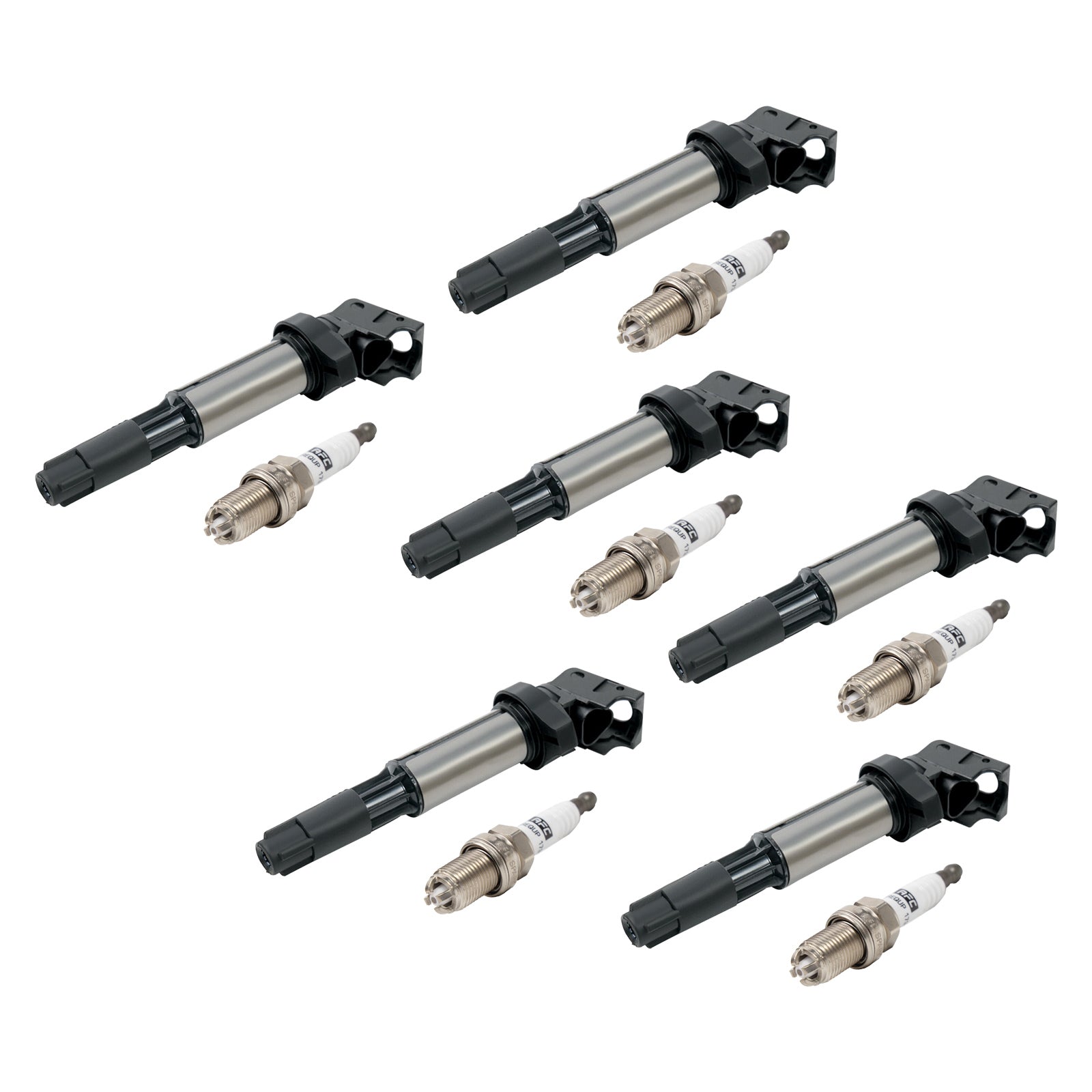 2008-2010 BMW X6 E71 I6 3.0L gasolina 6x bobina de encendido+bujía UF515 UF522 12130390064