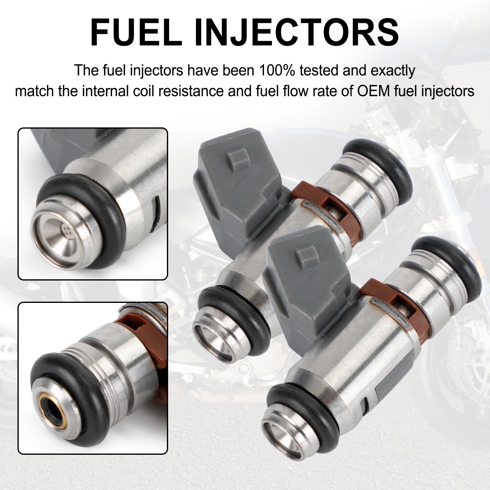 Injecteur de carburant IWP043, 2 pièces, pour motos DUCATI Supersport MH900 Monster 75112043