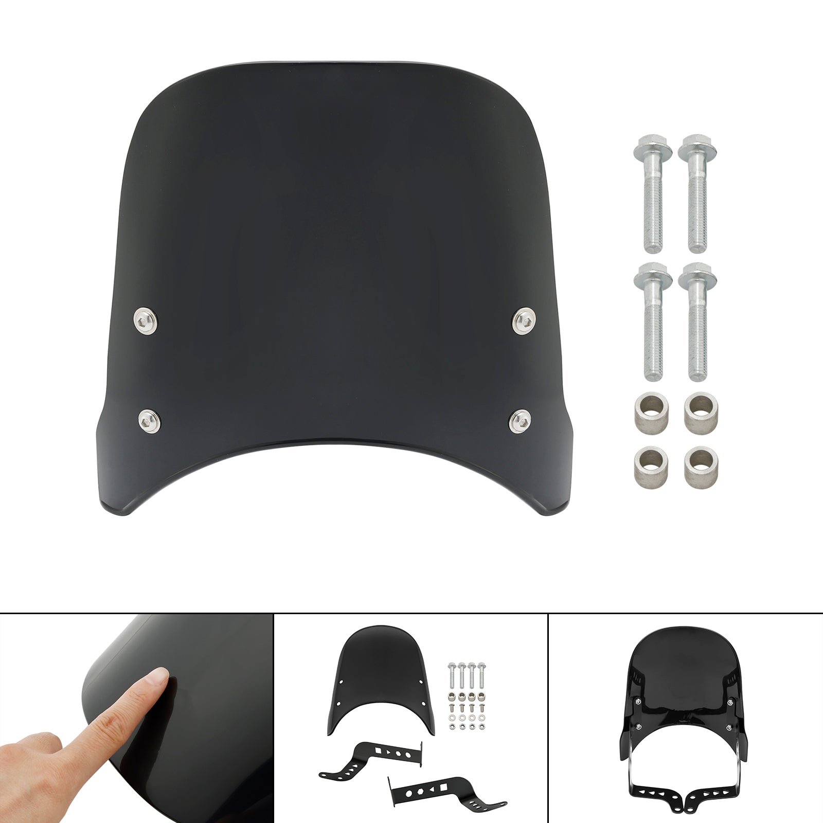 2019-2024 Honda CB400X/CB500X ABS Motorcykel vindrutan vindruta