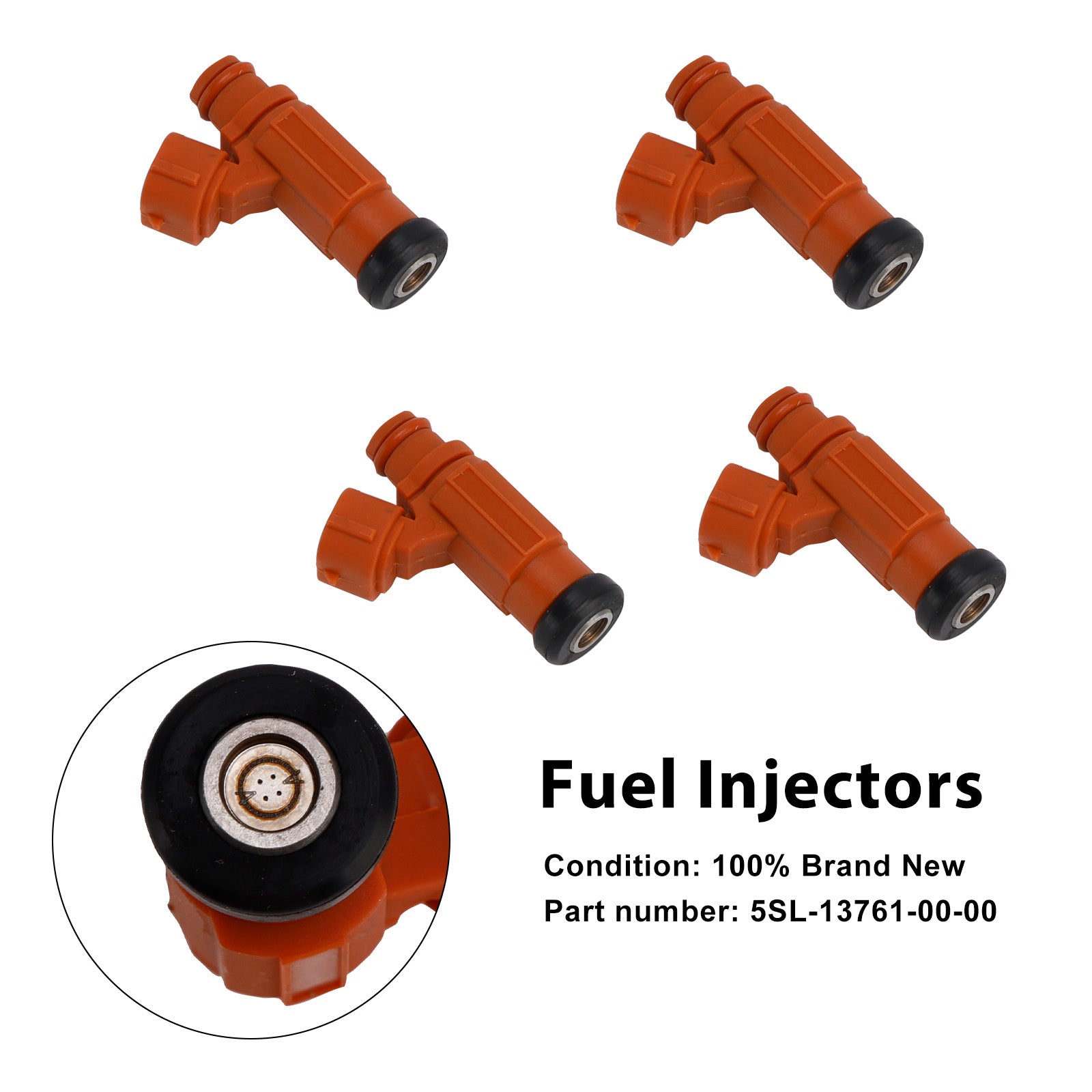 4PCS 5SL-13761-00-00 Iniettori carburateur voor Yamaha YZF-R6 2003-2005 R6S 2006-2009