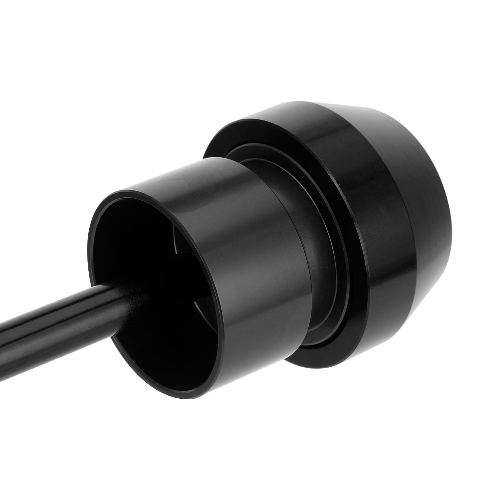 Protector de rueda deslizante de eje delantero trasero Cnc negro apto para Yamaha Yzf-R7 21-23 22