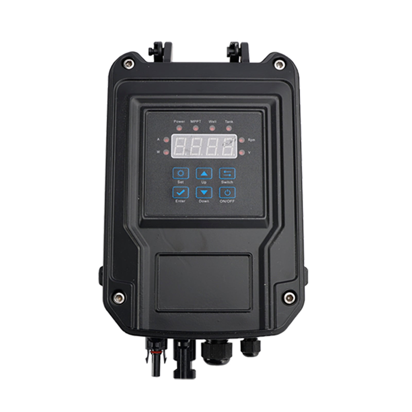 3" Bomba solar de parafuso MPPT 60V 1KW submersível para poço profundo com cabeça de aço de 160 m