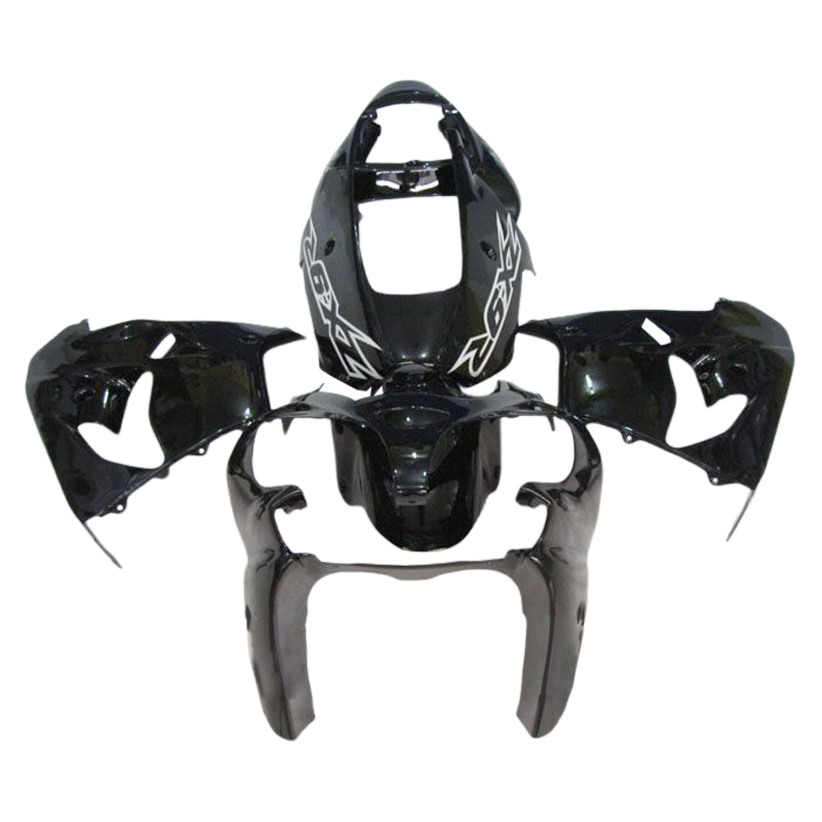 2002-2003 KAWASAKI ZX9R Injektionsmässa Kit Bodywork Plastic ABS