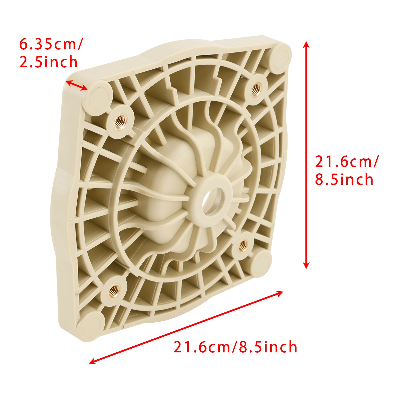 356012 Afdichtingsplaat Montageplaat voor SuperFlo zwembadinbouwpomp