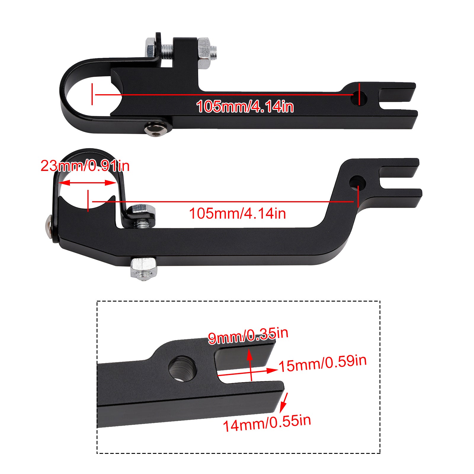 34450 Handguards Bracket Protection Kit 34450 Universal For Snowmobile Ski-Doo