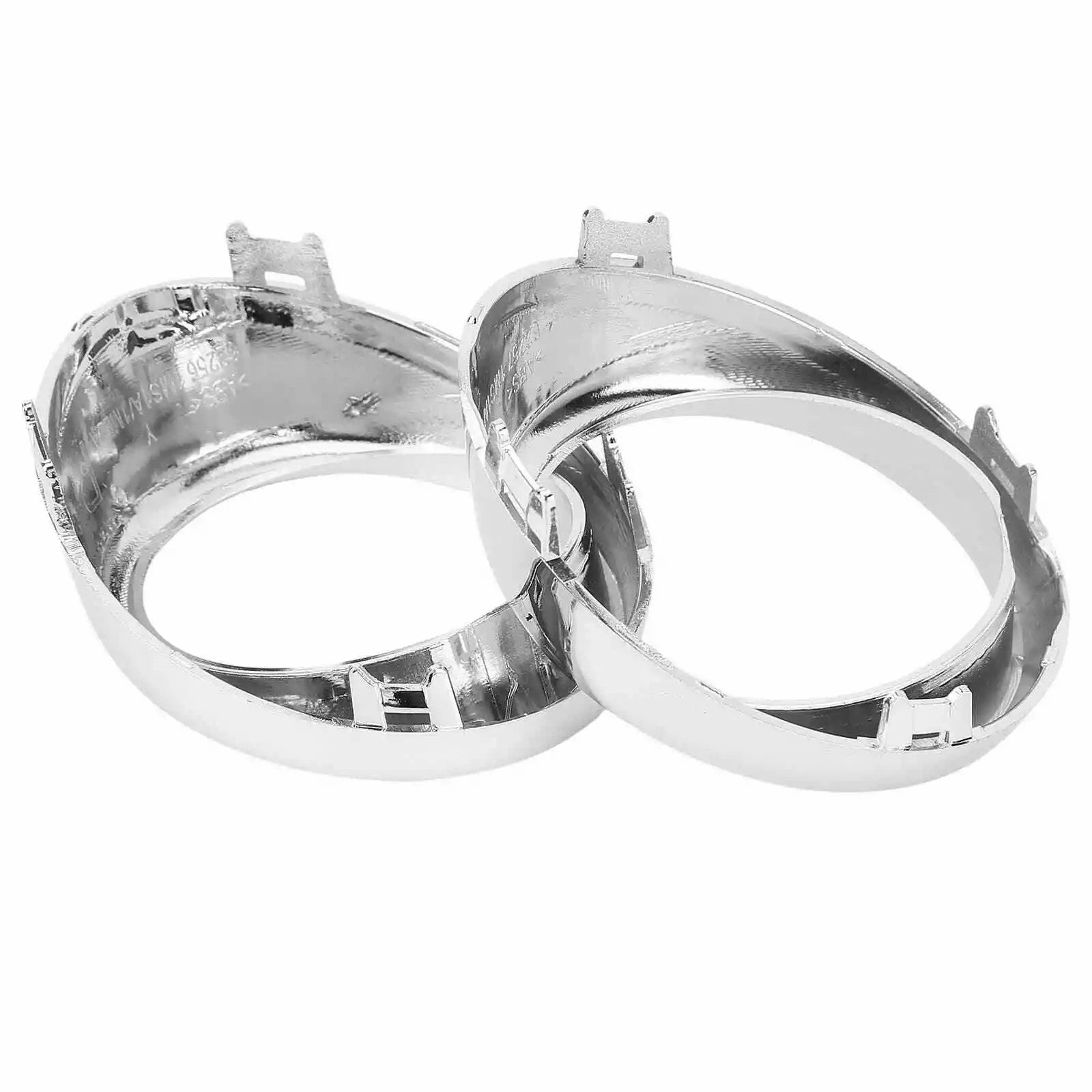 2 st främre stötfångarens dimljusram vänster & Höger för Infiniti G25 G37 M56 M37