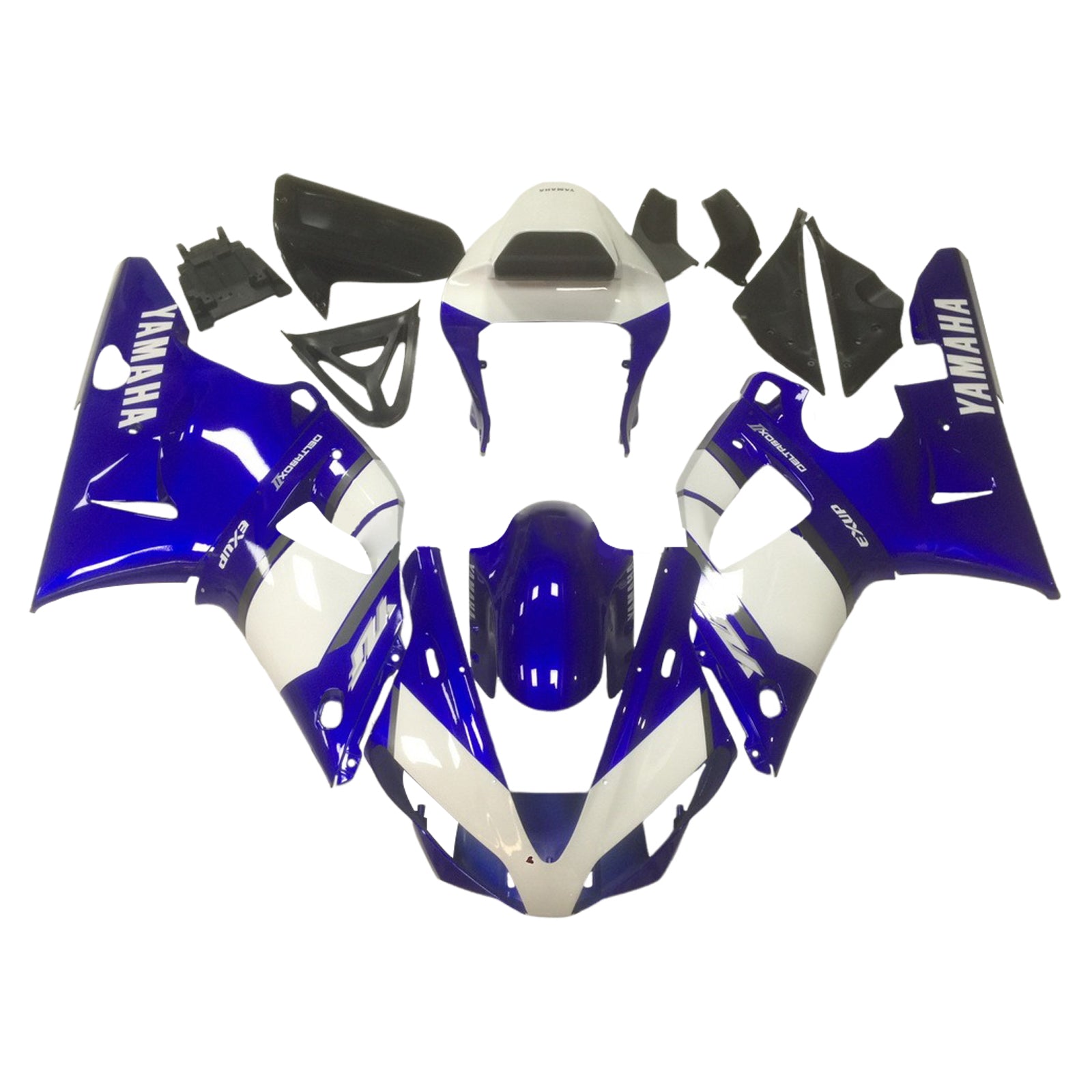2000-2001 Yamaha YZF 1000 R1 Kit de carénage d'injection carrosserie plastique ABS