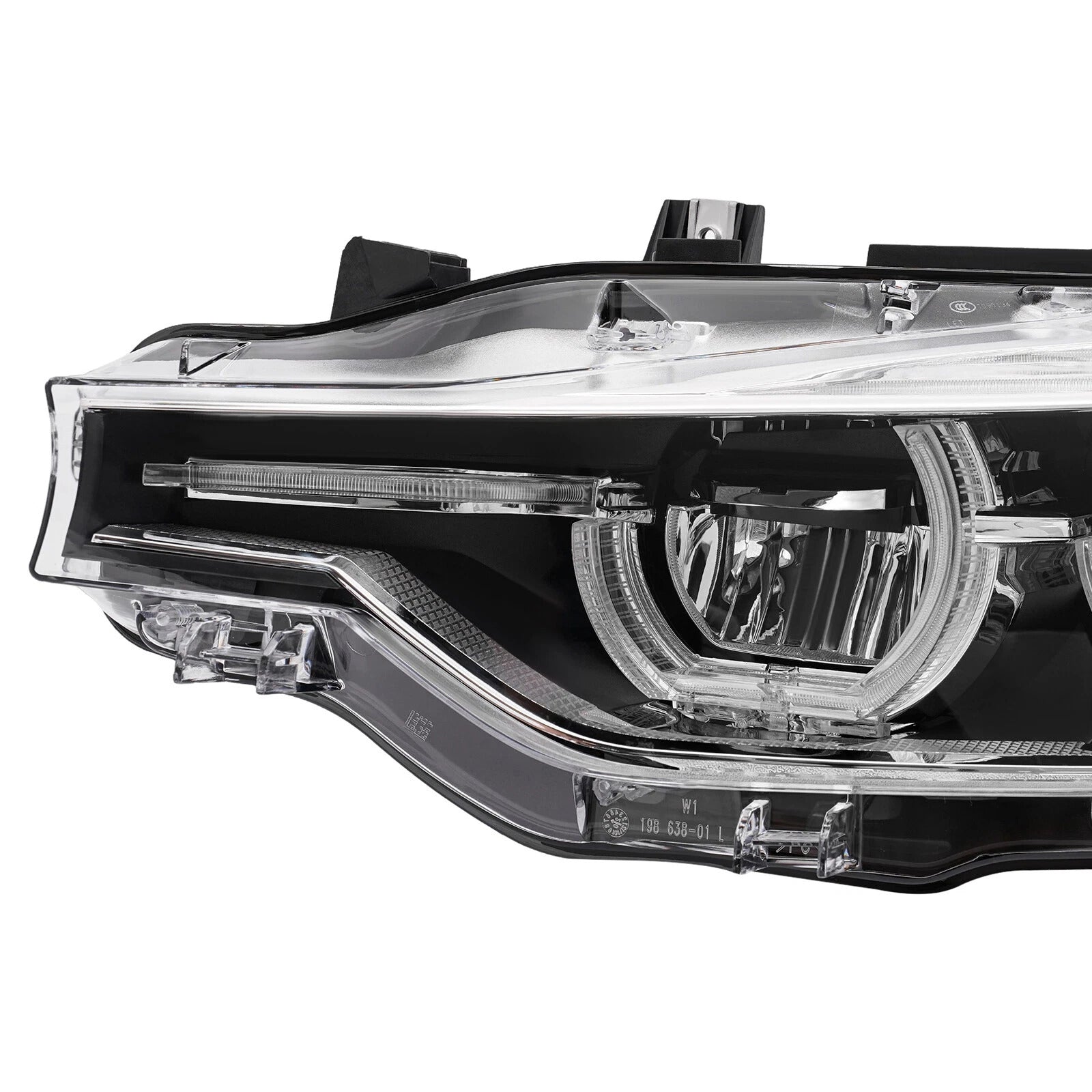 Left+Right LED Headlight For BMW 3 Series F30 F31 2016-2019 Without AFS