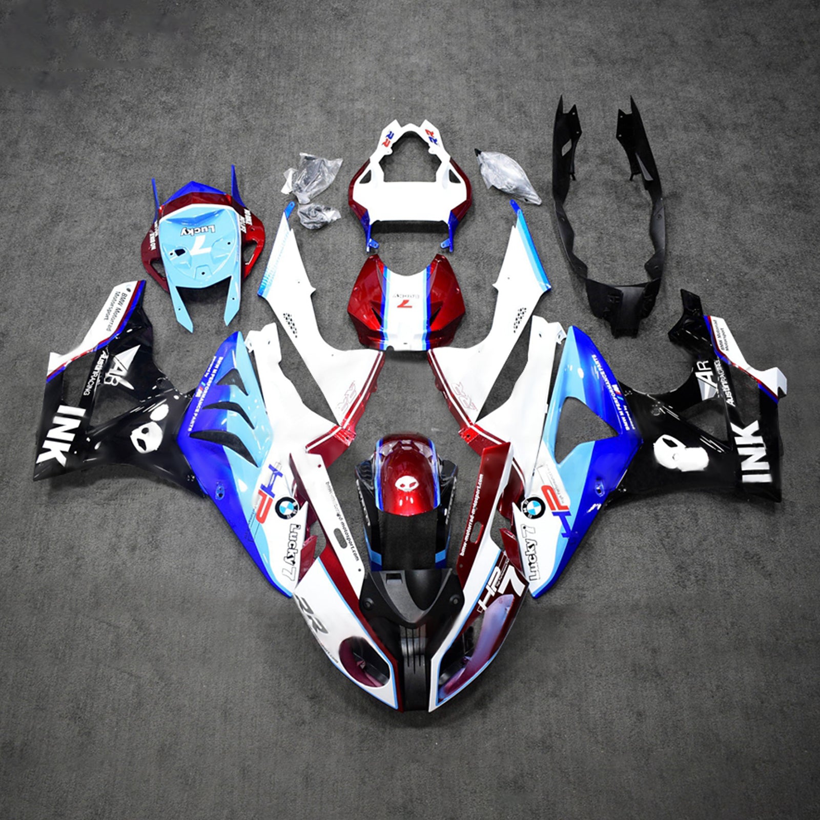 2009-2014 BMW S1000RR vstrekovacia kapotaová súprava Kodework plast ABS