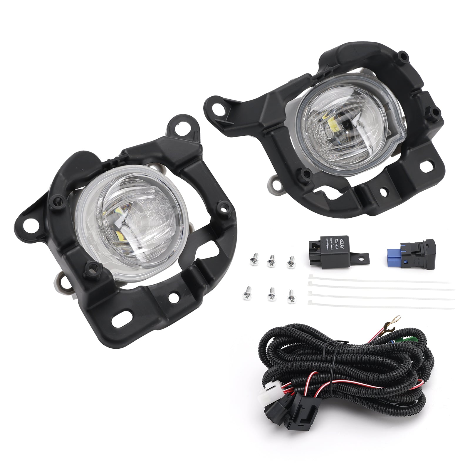 Paire de phares antibrouillard LED avec interrupteur, pour Toyota Venza 2021 – 2024