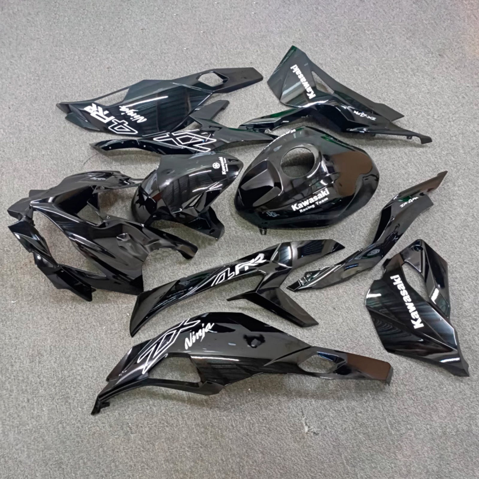 Kit carenatura iniezione carrozzeria in plastica ABS adatta per Kawasaki ZX-6R 2024-2025