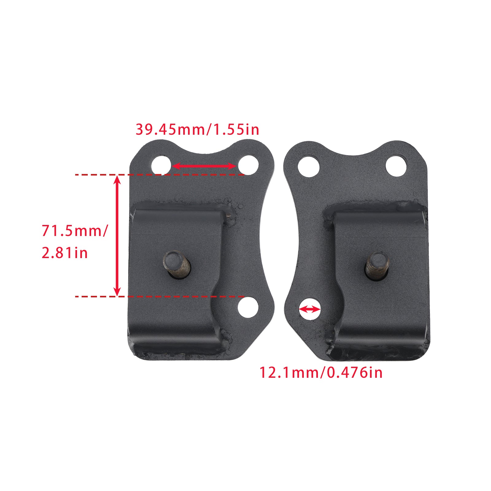 4225 Motorbytesmotormonteringssats för Ford 429-460 Into Bronco