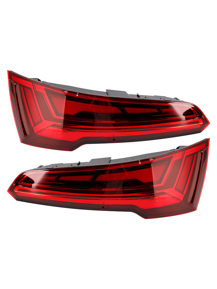 Left+Right Rear Tail Light Lamp LED For Audi Q5 MK2 FACELIFT 2021-2024 LED 5 PIN