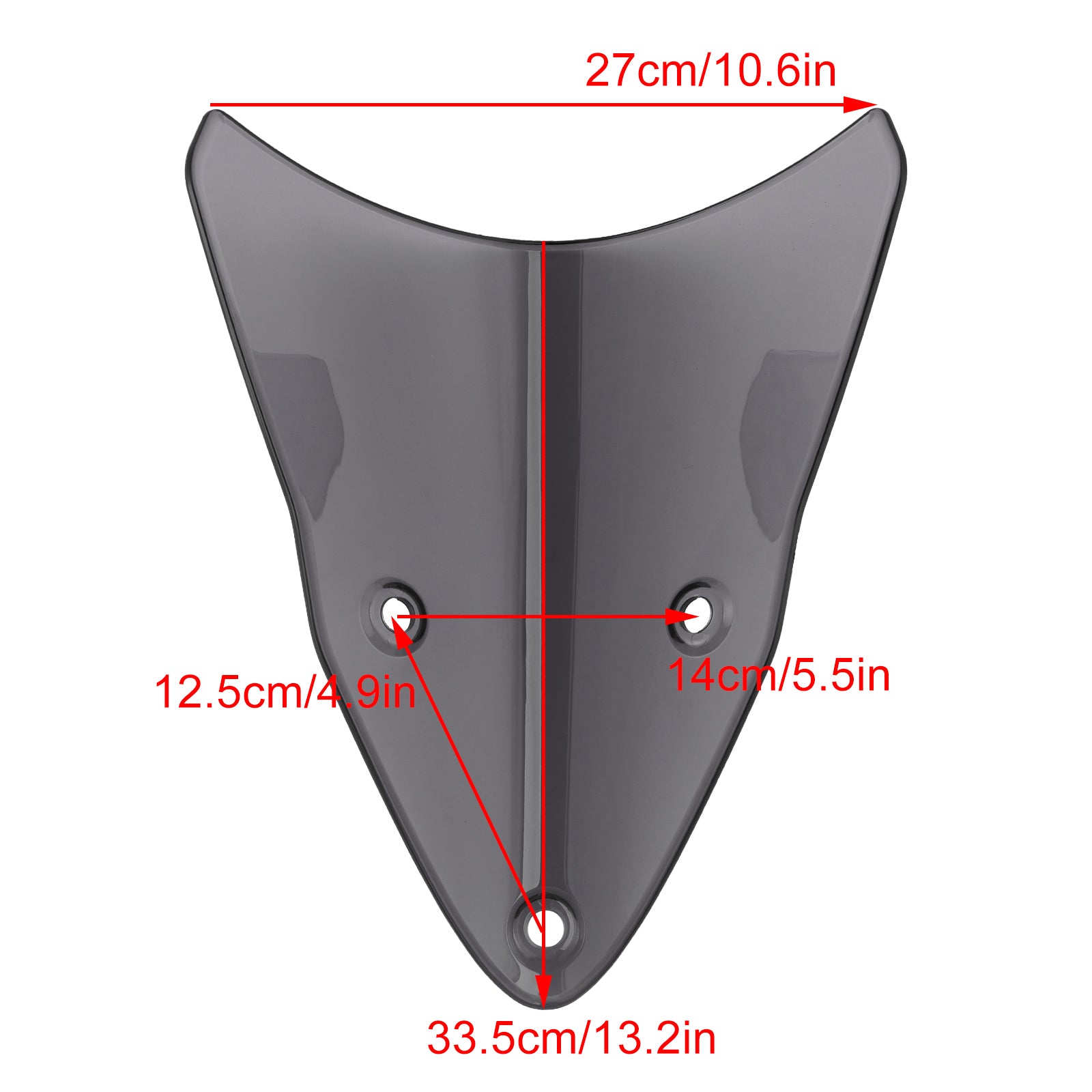 Frontrute frontrute passer for Ducati Supersport 939 2017-2020 950 2021-2024