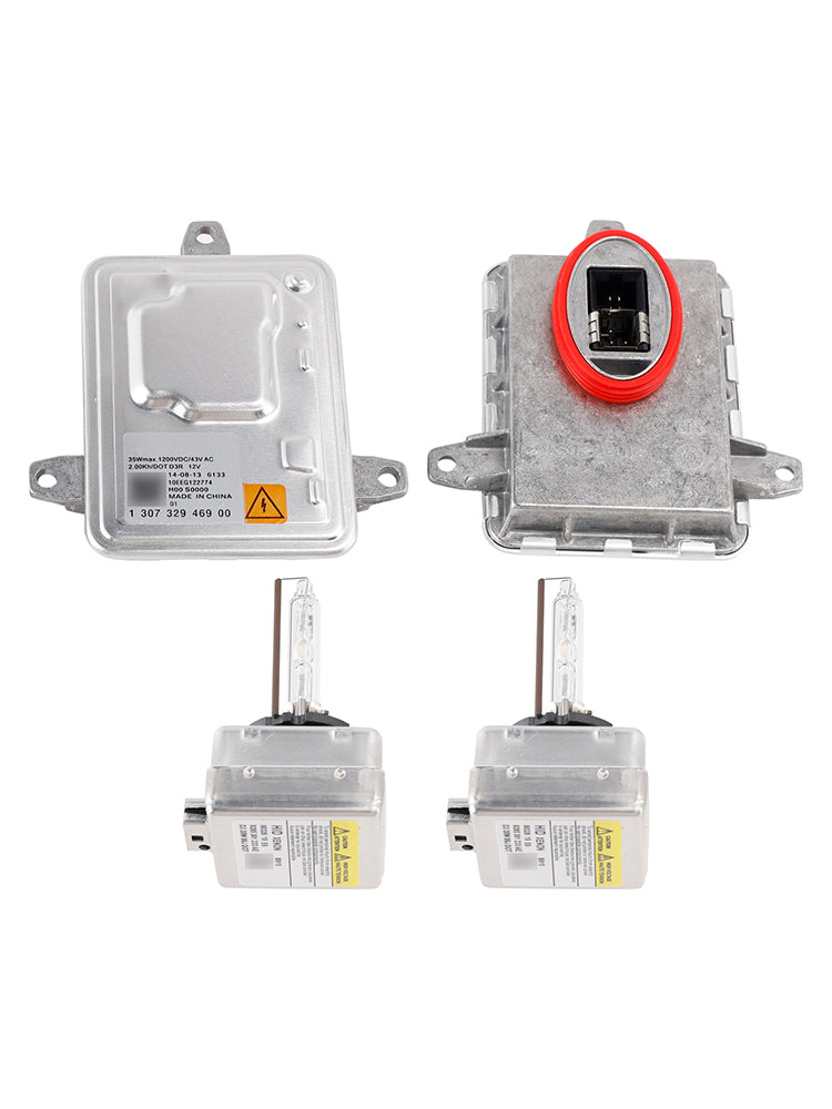 Xenon Ballast HID Control Unit+ D3S Bulbs Kit för Jeep Cherokee 2014-2018